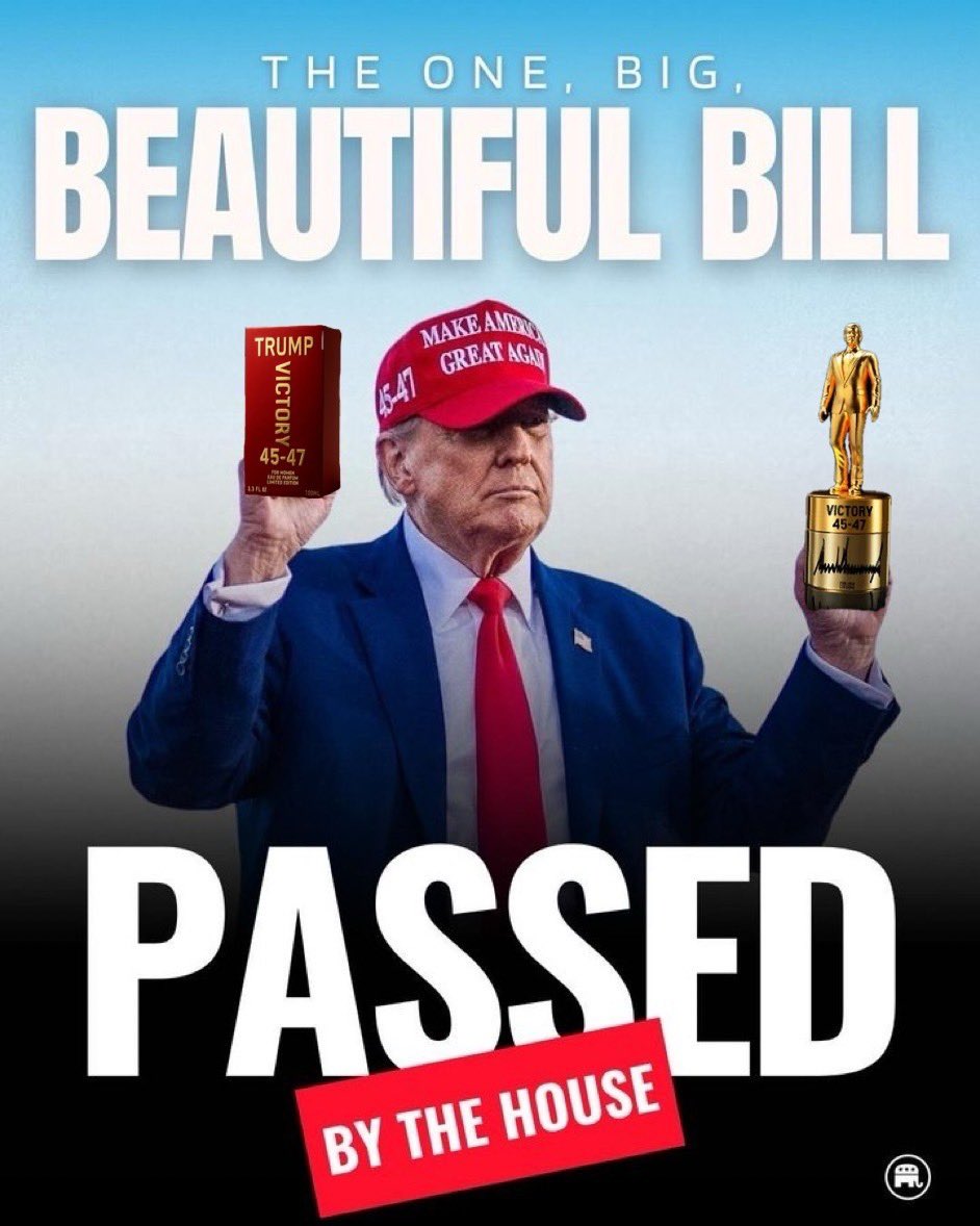 <a href="/GOP/">GOP</a> Fixed it for you. This bill stinks and America knows it.  There's nothing great about taking away healthcare from millions of vulnerable Americans, and adding $3.1 trillion to the national debt. 

We won't forget, and we won't forgive. 🇺🇸