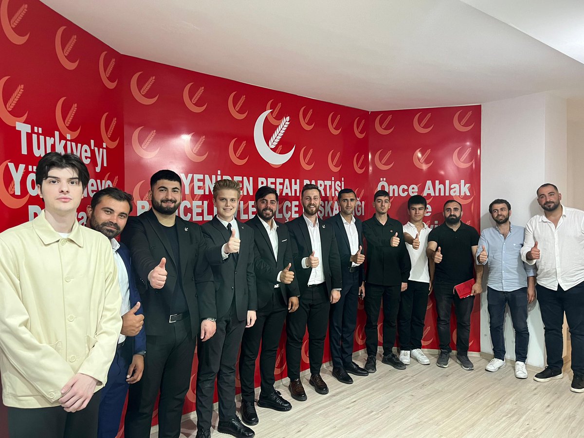 Murat Erez (@muraterez44) on Twitter photo İl Başkan yardımcılarımız ve İl yönetim kurulu üyelerimiz ile;
Bakırköy, Bahçelievler ve Bağcılar ilçe gençlik kollarımızın haftalık yönetim kurulu toplantılarına katılım sağladık. Milli Görüş gençliği her daim hazır…
<a href="/erbakanfatih/">Dr. Fatih Erbakan</a> <a href="/nureddingul/">Nureddin GÜL</a> <a href="/melihguuner/">Melih Güner</a> <a href="/rprefahpartisi/">Yeniden Refah Partisi</a> İl Başkan yardımcılarımız ve İl yönetim kurulu üyelerimiz ile;
Bakırköy, Bahçelievler ve Bağcılar ilçe gençlik kollarımızın haftalık yönetim kurulu toplantılarına katılım sağladık. Milli Görüş gençliği her daim hazır…
<a href="/erbakanfatih/">Dr. Fatih Erbakan</a> <a href="/nureddingul/">Nureddin GÜL</a> <a href="/melihguuner/">Melih Güner</a> <a href="/rprefahpartisi/">Yeniden Refah Partisi</a>