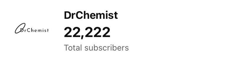 Next Up 33,333 

Check out the channel here: youtube.com/@drchemist?si=…