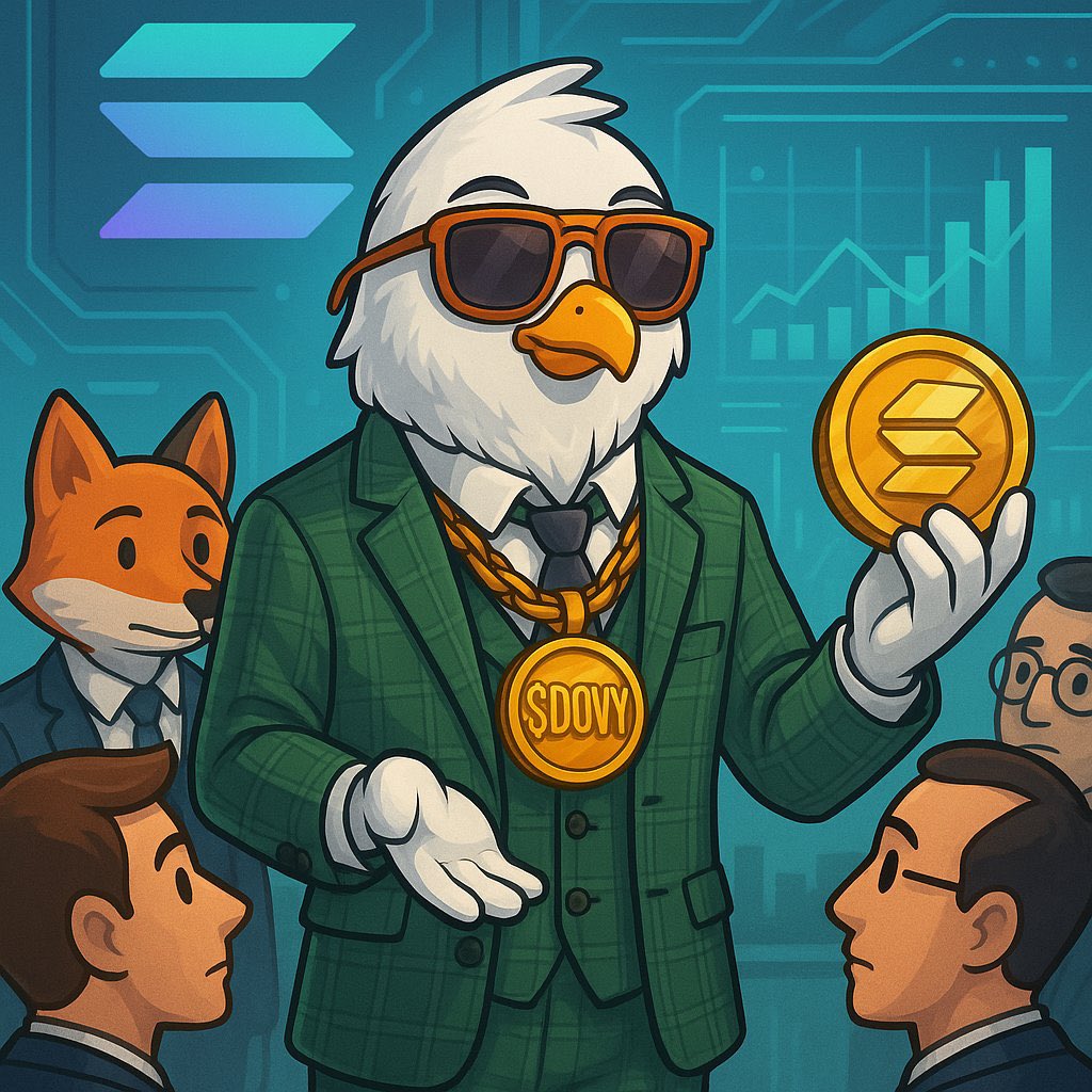 The silence was intentional.
Behind the scenes, something clean, pure, and wild is being shaped.

Not just another token…

$DOVY is almost here 🕊️
#Solana #Crypto #Memecoin