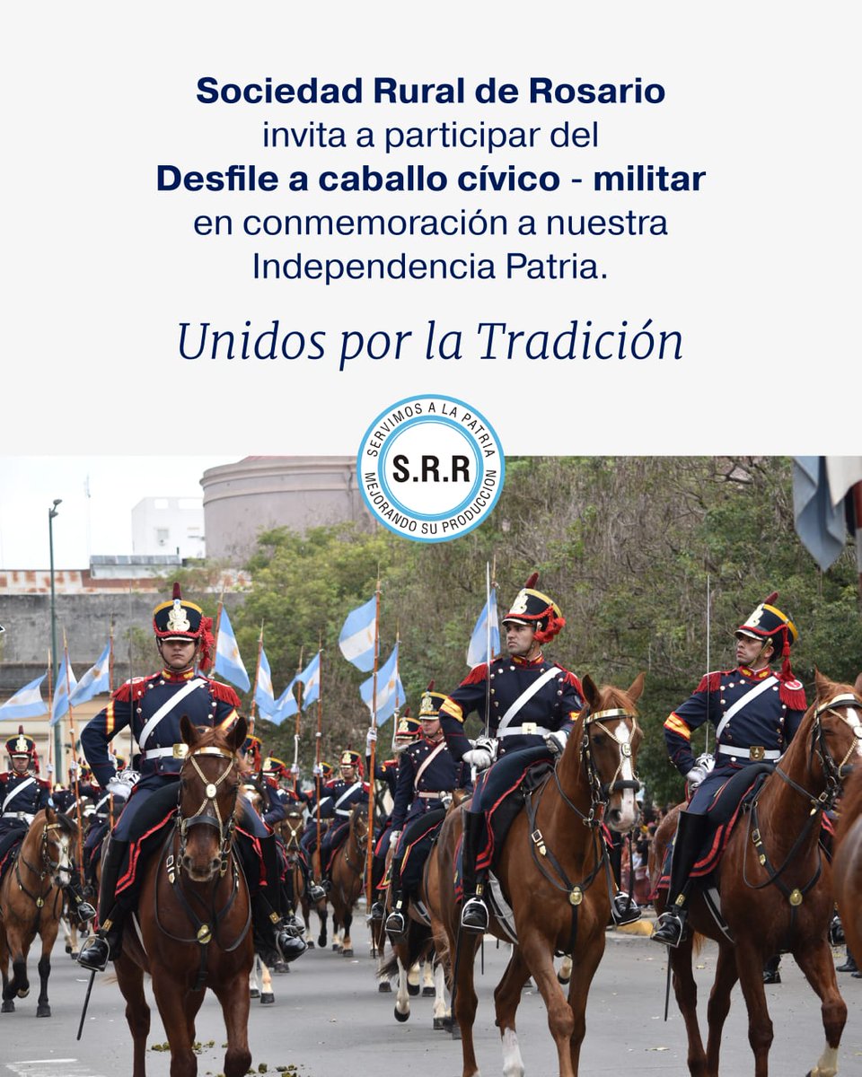 Este 9 de Julio, los invitamos a participar del acto de nuestra independencia, reavivando más que nunca nuestra tradición, y conmemorando a aquellos que hicieron posible que hoy seamos una patria 🇦🇷. ¡LOS ESPERAMOS!
