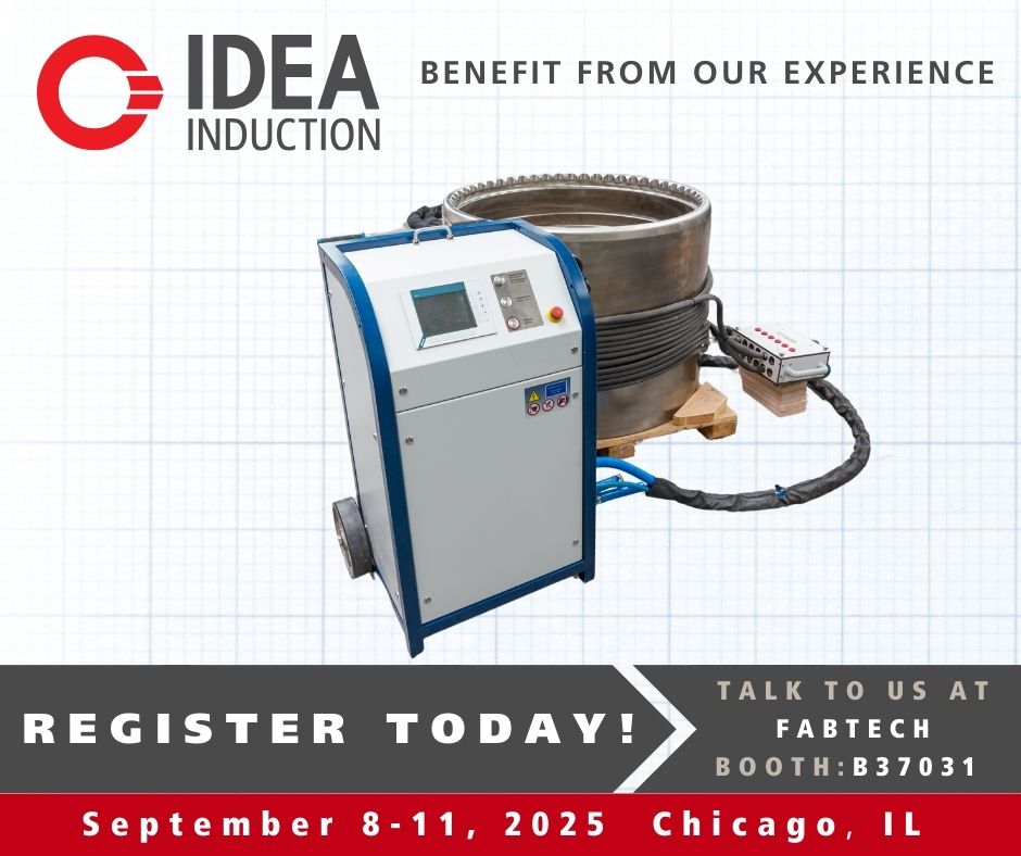 IdeaInduction's tweet image. FABTECH 2025: Visit with IDEA INDUCTION. See our induction heating solutions display in the welding automation pavilion in booth B37031. Learn how IDEA GmbH's acquisition will benefit you.
#FABTECH #InductionHeating #Manufacturing #NewChapter #IDEAInduction