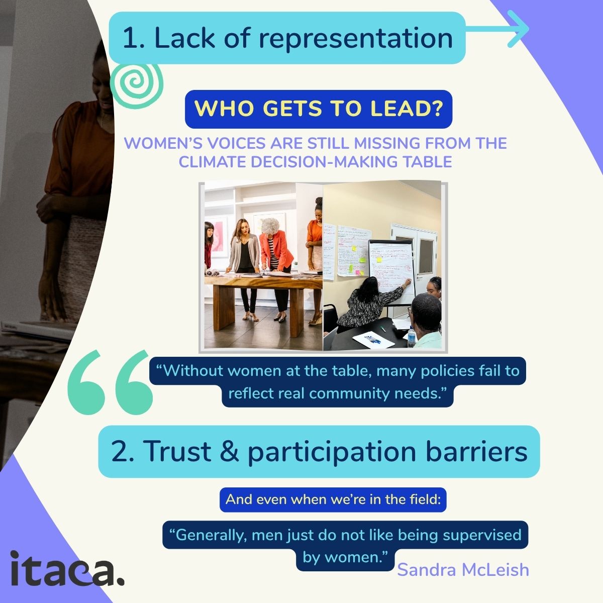 ItacaSolutions's tweet image. New blog out now! 📢 Sandra McLeish shares insights from 30+ years in public health &amp;amp; climate resilience across LAC. From ICAR Project work in Dominica to gender &amp;amp; climate leadership her voice is a must-read. 🌿🌎
Read here 👉 bit.ly/44oJ4td