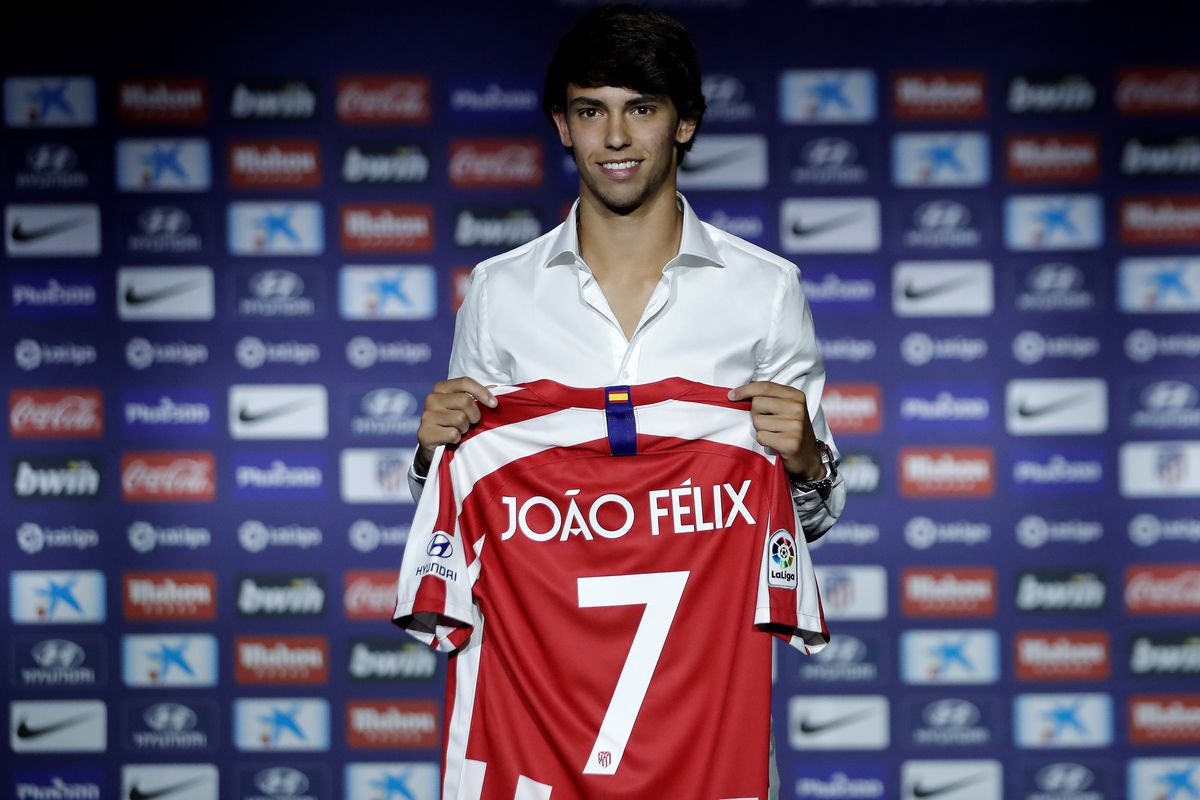 João Félix - Benfica to Atlético Madrid in 2019 - €126 million