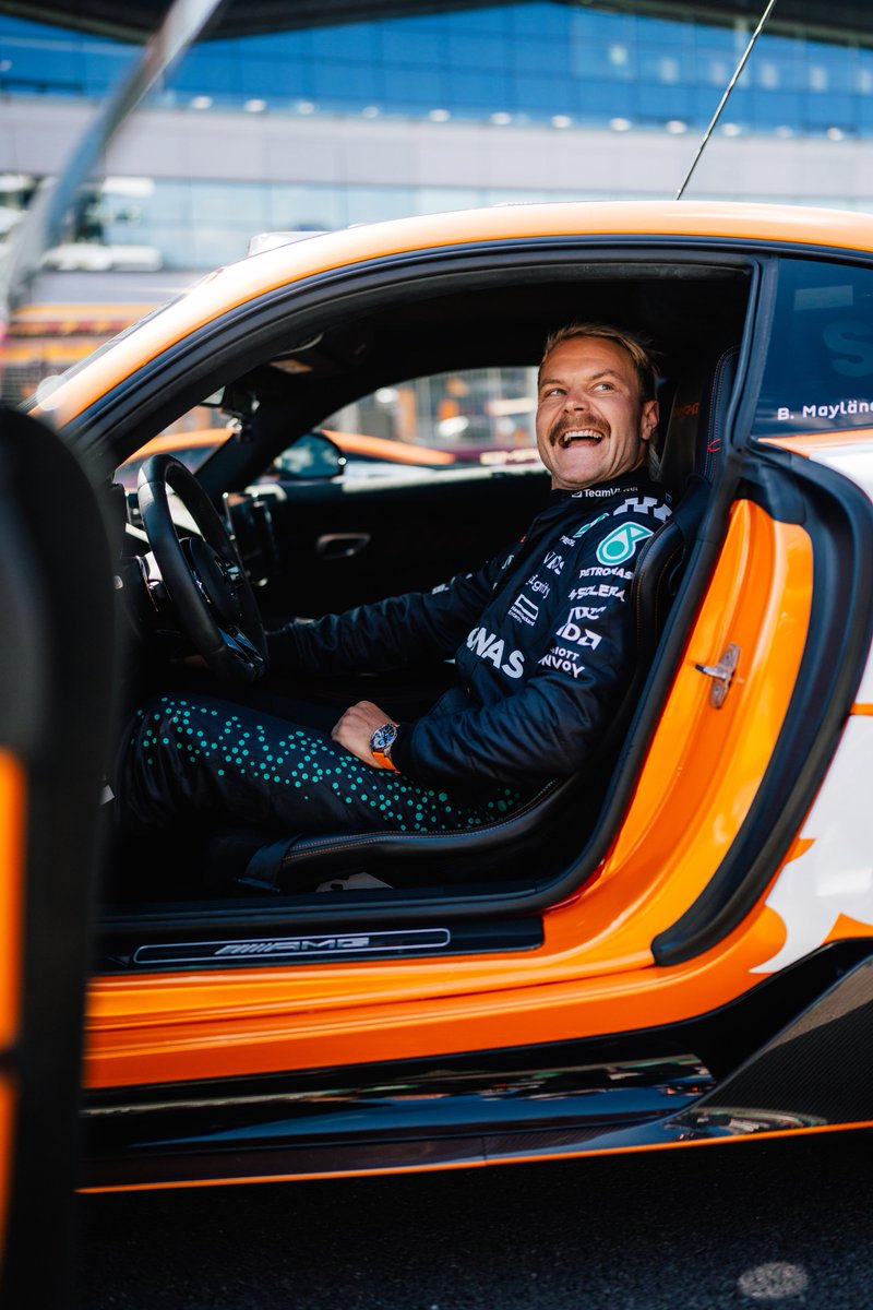 When you get to drive an AMG: