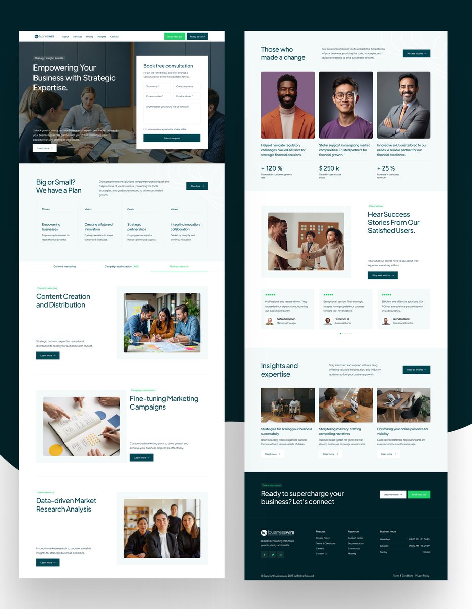 chris_visuals55's tweet image. Consulting Website ✨
