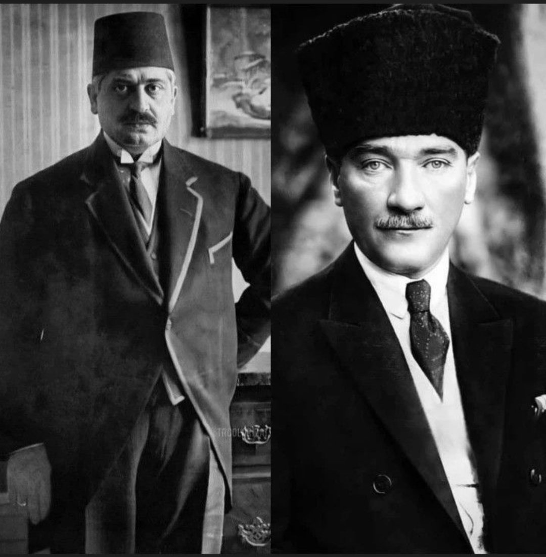ittihatcilar's tweet photo. "Mümkün olsa şu iki kişi aleyhinde konuşanların dillerini kestirirdim:
Biri Tal’at Paşa, diğeri de Mustafa Kemal Paşa!”
-Mahmut Esat Bozkurt https://t.co/vsAbFs56AL