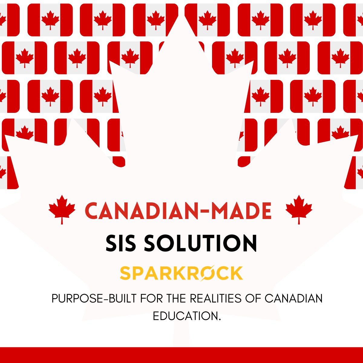 Sparkrock365's tweet image. If your student data could talk, what would it say?
Who needs help today? What’s due tomorrow?

Sparkrock’s SIS helps Canadian school boards act fast—with accurate, aligned info that supports student success.

The right data changes everything.

#Sparkrock #SIS #K12Leadership
