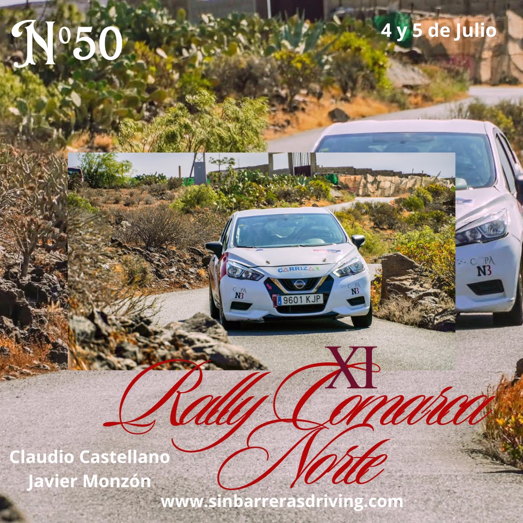 🏁 XI Edición Rally Comarca Norte – Gran Canaria 🏝️
📅 4–5 Julio 2025

#SinBarrerasDriving #RallyComarcaNorte #Rally #GranCanaria