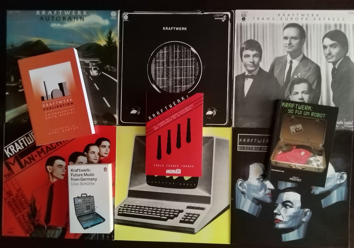 Acabo de hacerme con el libro " Kraftwerk : La máquina humana" de Pablo Ferrer. Editado por <a href="/Muzikalia/">Muzikalia</a>  es el primer libro sobre los alemanes escrito en español,  y se une a "Yo fui un robot", "Kraftwerk Publikation" y "Kraftwerk. Future Music from Germany".