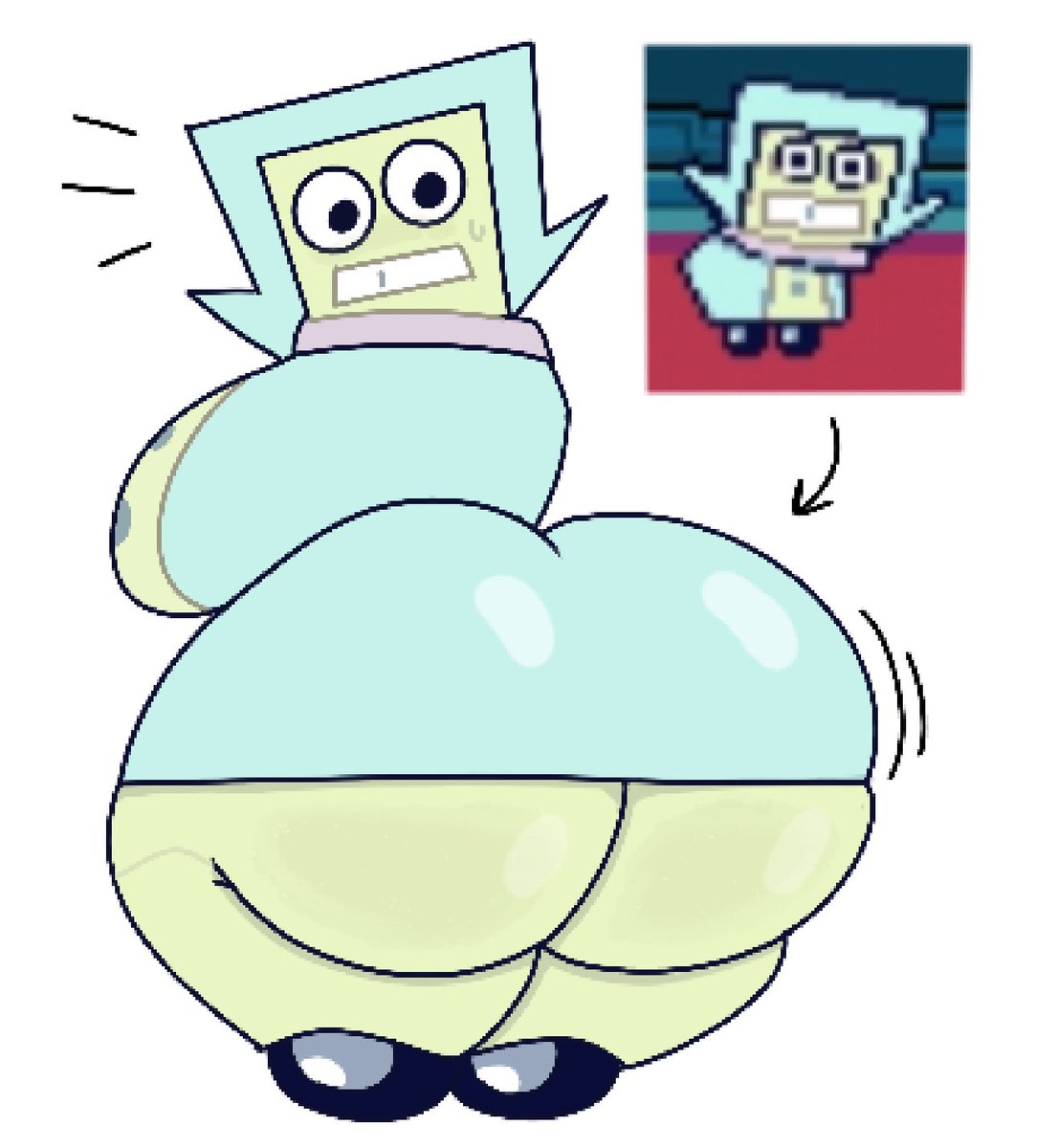 That THICC bot.
#DELTARUNE