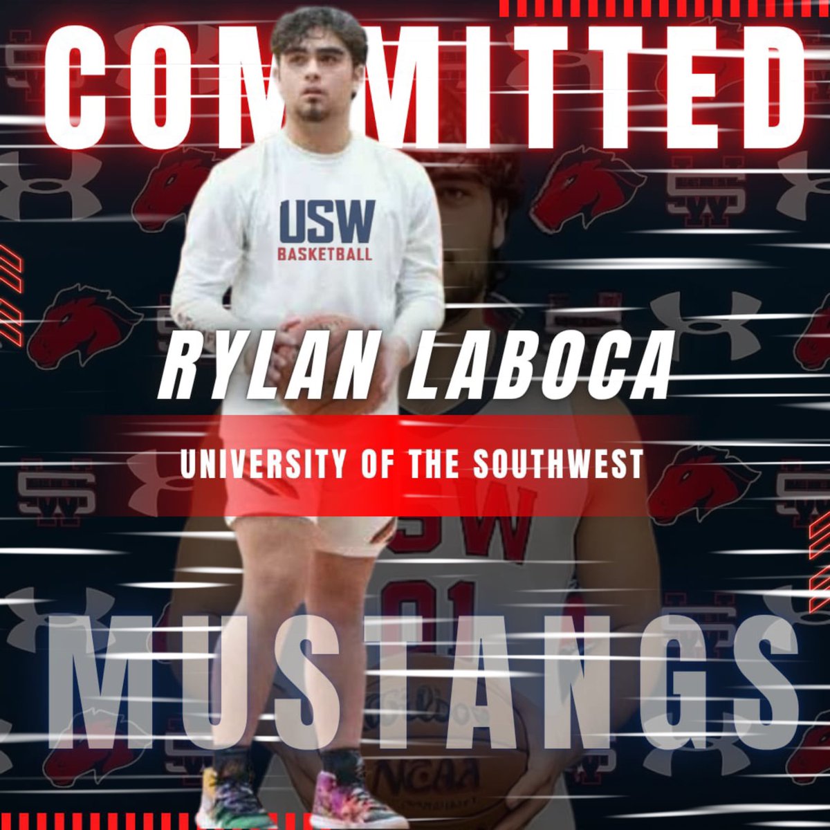 Rylan Laboca (@rylanplaboca23) on Twitter photo I am happy to announce commitment to play basketball at the next level at <a href="/USW_MBB/">USW Menโs Basketball</a>. Thank you to all my family, friends, and coaches who have supported me no matter what. I also want to thank God for all the opportunities he has given to me along the way.
Poster:<a href="/semeyes8/">Michelle Small</a> I am happy to announce commitment to play basketball at the next level at <a href="/USW_MBB/">USW Menโs Basketball</a>. Thank you to all my family, friends, and coaches who have supported me no matter what. I also want to thank God for all the opportunities he has given to me along the way.
Poster:<a href="/semeyes8/">Michelle Small</a>