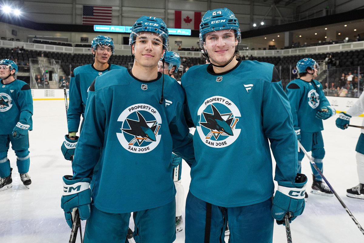 Linemates in Saginaw ➡️ Dev Camp linemates in San Jose.