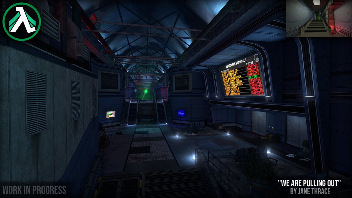 MyFairLadyJane's tweet image. 3 new screenshots are on the ModDB page for FUBAR of the Transit Hub in We Are Pulling Out!