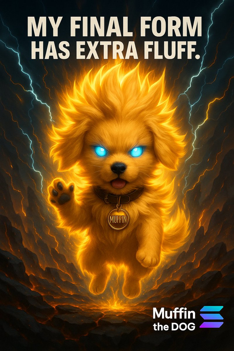 MuffinTheDogSOL's tweet image. Remember when this was just another meme? 🧠📉 
Yeah, we don’t either. 🚀🐶📈

Ca:
CEmyFLPZ8abe2zVxgxBYo3jrh6ZLwvzCKadMayXipump

#FromMemeToMyth #FluffOverload #FinalFormActivated #MuffinMode #TooFluffyToFail #AscendedDoggo #MuffinTheDOG