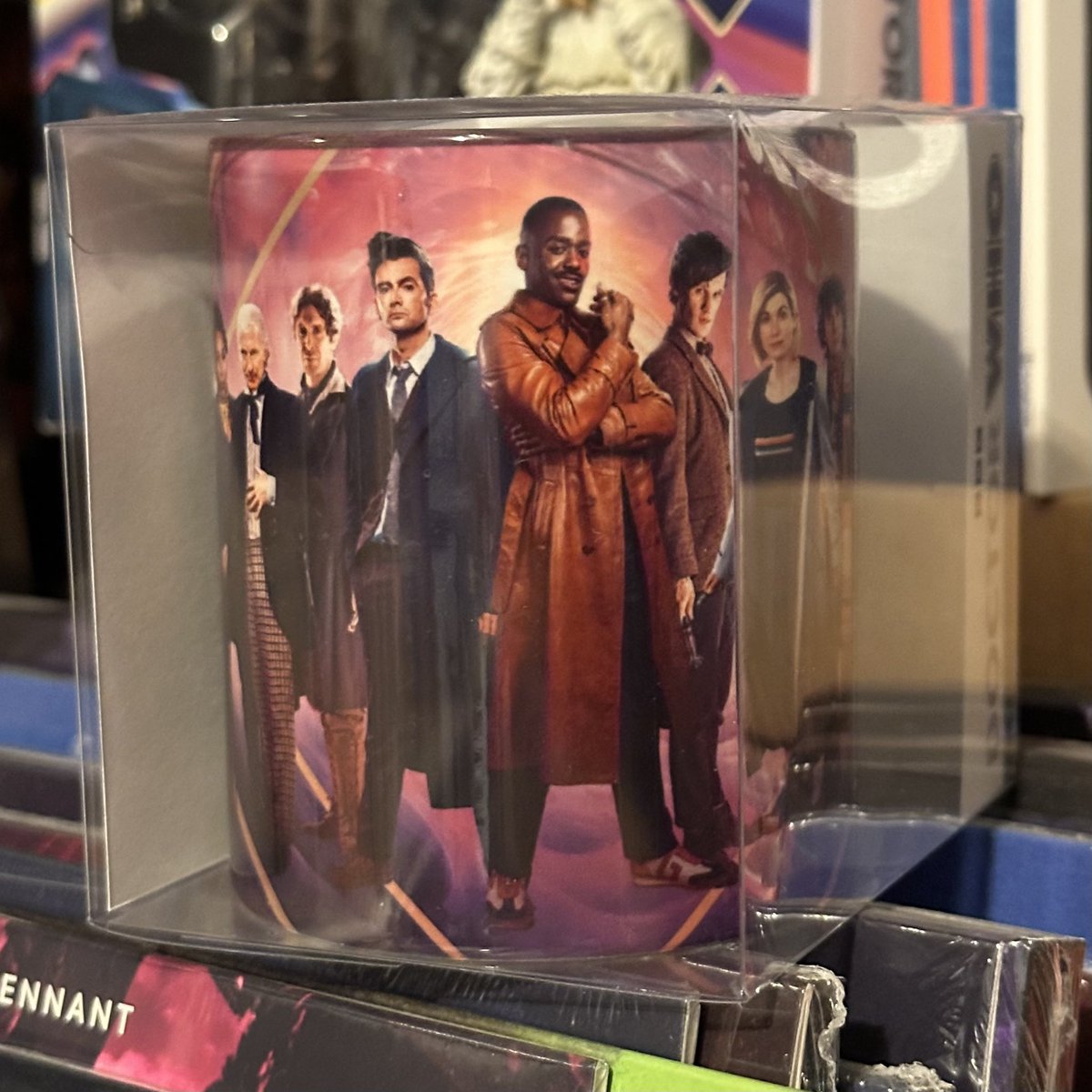 WhoMerchandise's tweet image. Available to order now
Doctor Who Mug: The First to the Fifteenth Doctors
This previously store exclusive, limited edition mug (only 500 made) is available to order online for the first time. Features Doctors 1 to 15, plus War and Fugitive Doctors
forbiddenplanet.com/465147-doctor-…