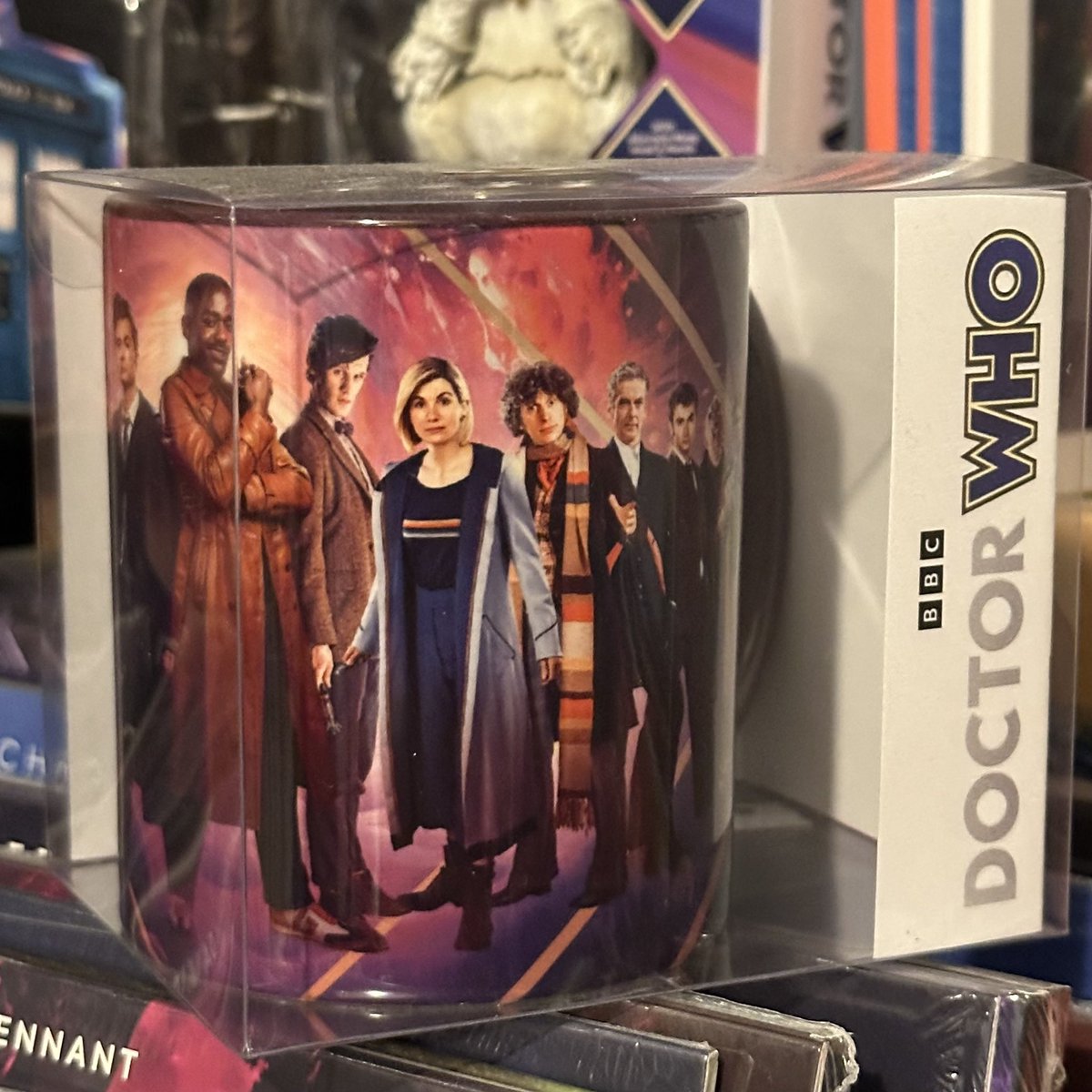 WhoMerchandise's tweet image. Available to order now
Doctor Who Mug: The First to the Fifteenth Doctors
This previously store exclusive, limited edition mug (only 500 made) is available to order online for the first time. Features Doctors 1 to 15, plus War and Fugitive Doctors
forbiddenplanet.com/465147-doctor-…