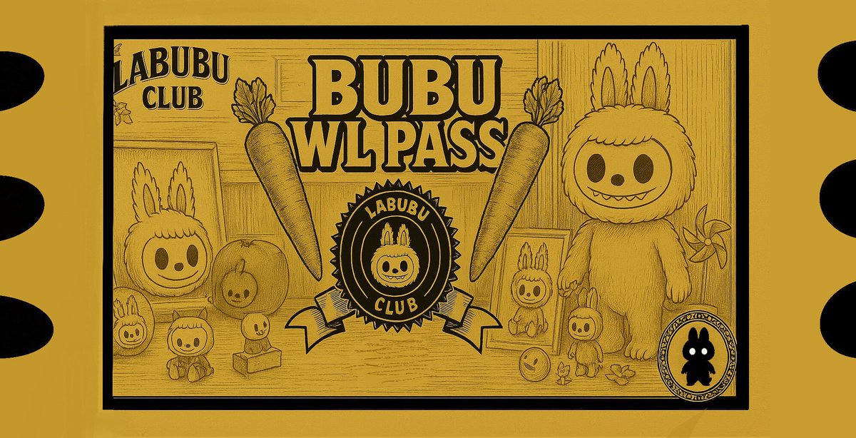 Riosweb3's tweet image. 🚨 GIVEAWAY TIME! 🚨

Win 3x whitelist spots for @babybubusol 🎉

To enter:
🌟 Like, tag a fren &amp;amp; RT
🌟 Follow @riosweb3 + @babybubusol

✨ Good luck! Winners picked in 72 hours 🍀