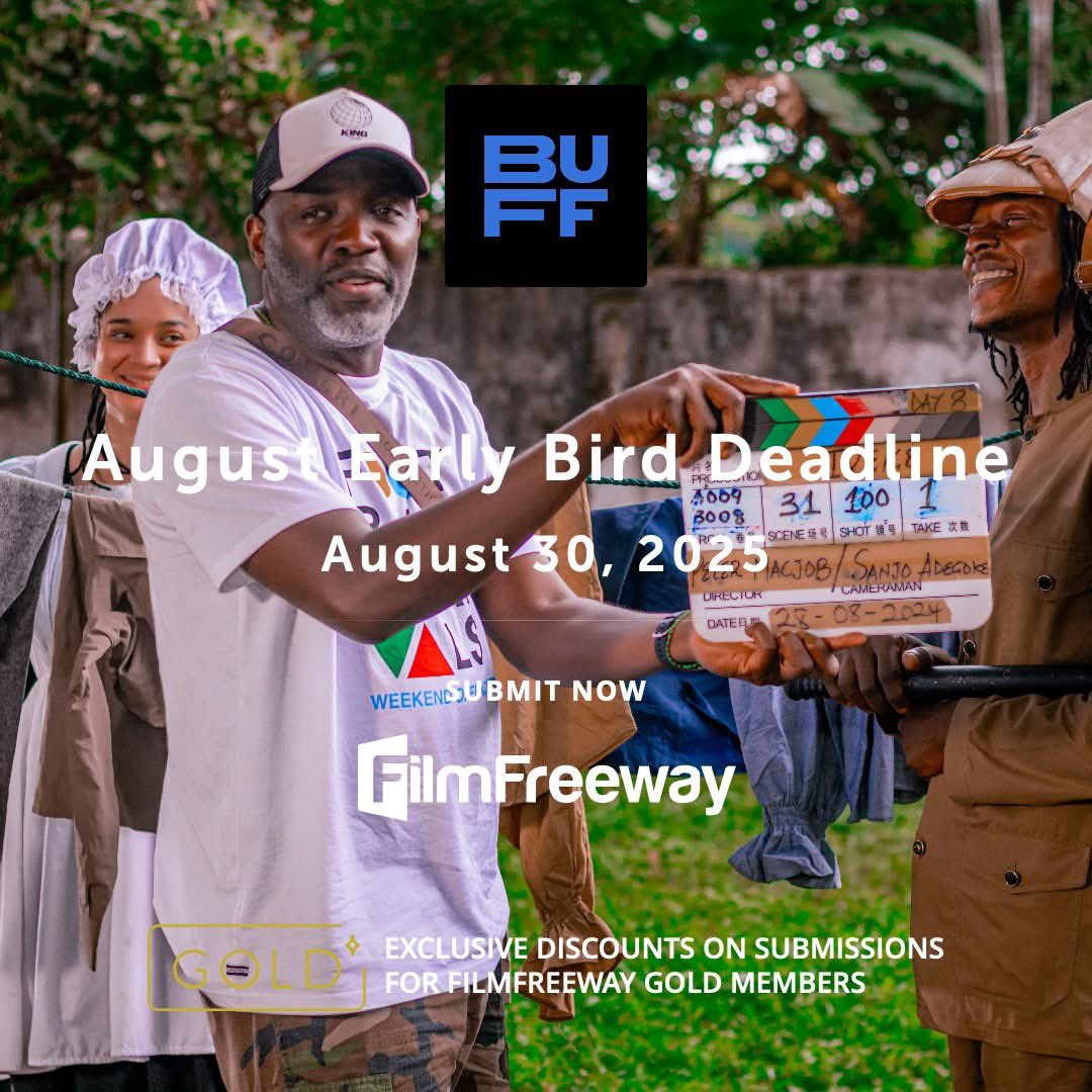 And so it begins again. 

Season 21 of BUFF submissions is officially open. 

To celebrate this feat - early bird fees for BUFF 2026 are being frozen for TWO MONTHS. 

Do take advantage of the £20 price in what is our 20th anniversary year. 

Enter now at filmfreeway.com/britishurbanfi…