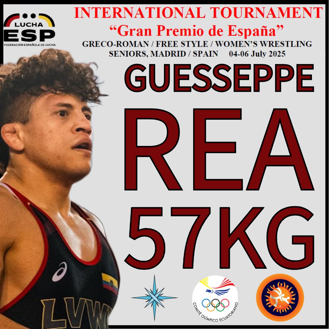 Guesseppe Rea will be heading to Madrid, Spain, this weekend to compete in the Grand Prix of Spain.  Men's Freestyle set to begin at 10a local time (4a est) July 6th.  Medal matches and finals scheduled for 4.30p local.
#EngineeredforSuccess 
Live stream
m.youtube.com/watch?v=8Ufr7G…