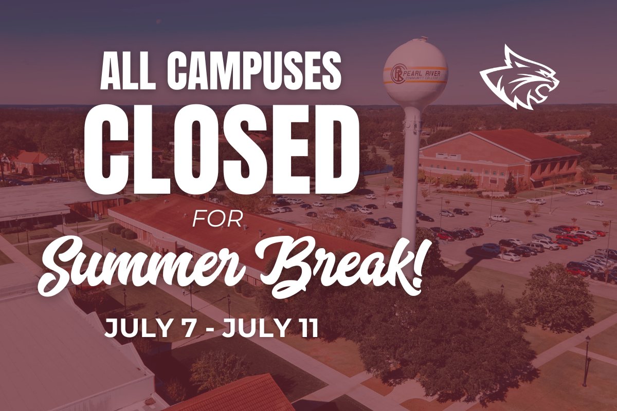 PRCC Wildcats (@prcc_wildcats) on Twitter photo PRCC is closed for summer break, but the Wildcat Hub is still here for you!
📞 Call (601) 403-1000 if you need help this week.
#MyStoryStartsHere PRCC is closed for summer break, but the Wildcat Hub is still here for you!
📞 Call (601) 403-1000 if you need help this week.
#MyStoryStartsHere