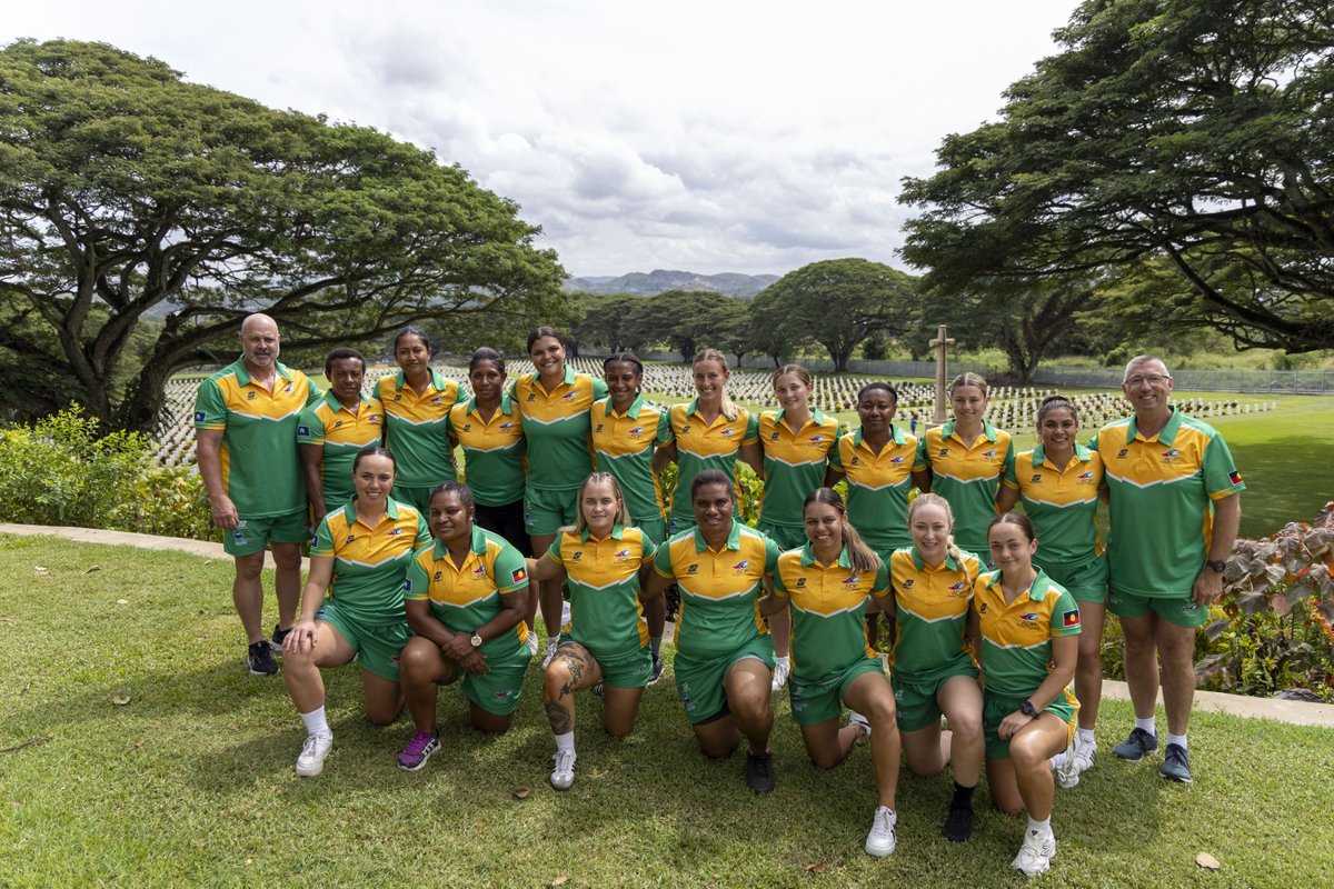 AusAirForce's tweet image. Players from the ADF Women’s Rugby League team concluded a five-day tour to Port Moresby, PNG to play the PNGRFL Women’s XIII. Six serving Papua New Guinea Defence Force personnel joined the ADF team in a symbol of deepened regional partnership and defence cooperation. 🤝🇵🇬🏉🇦🇺