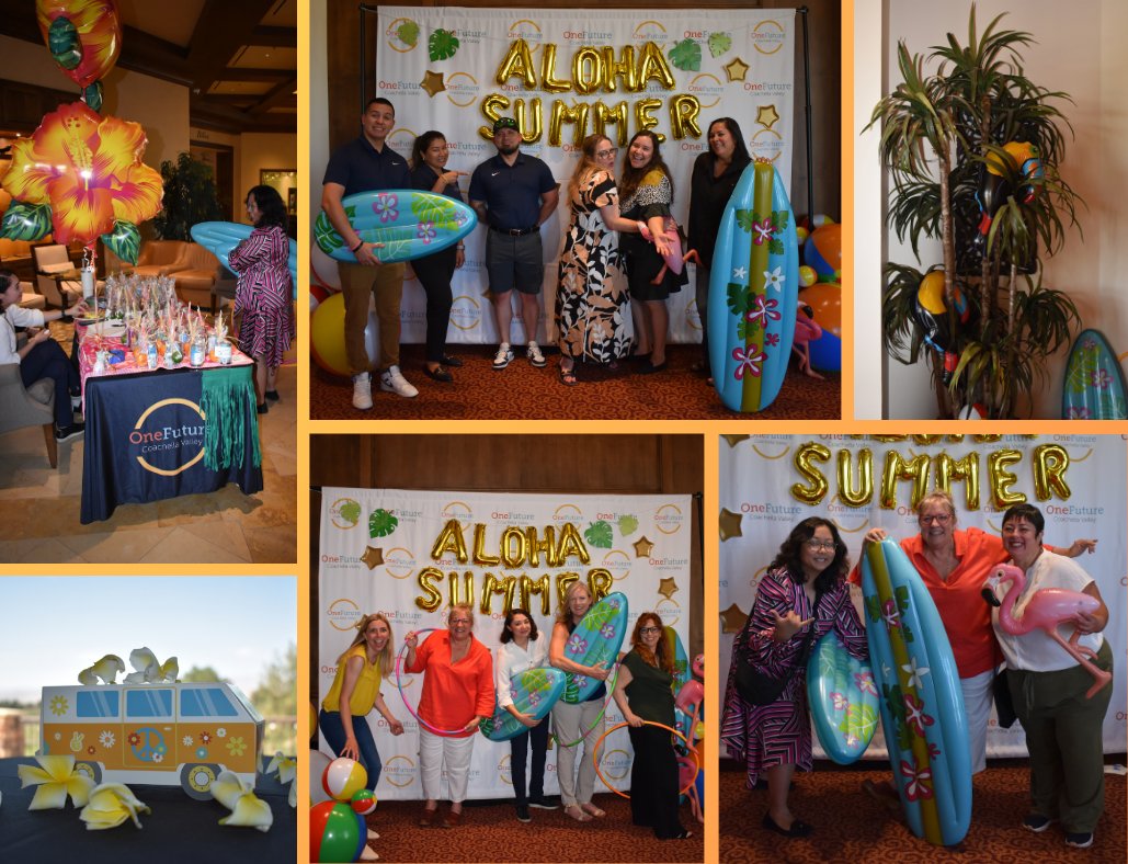 #TBT to our Superstar Counselors Celebration! 🎉 We had a blast celebrating your incredible work this past school year – especially your commitment to helping students complete their #FAFSA/#CADAA applications. Cheers to you and a little well-earned Summer Fun! ☀️ #OneFutureCV