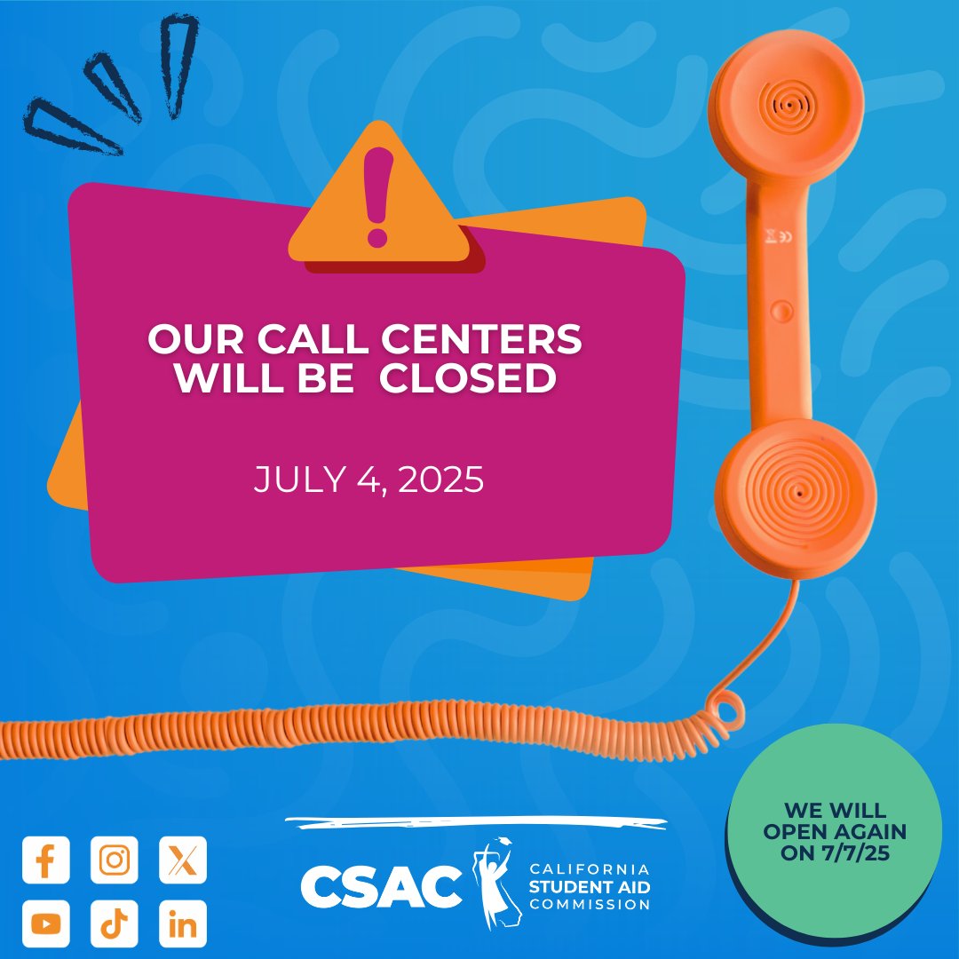 CA Student Aid Commission tweet media