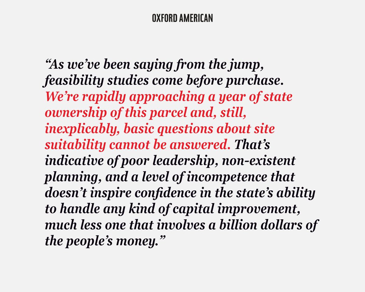 oxfordamerican's tweet image. “It would have took . . . a five minute phone call, and they would have probably backed out of that site real quick.”
—Jack Wells with River South Rural Water District on the lack of planning for the proposed 3,000-bed Franklin County prison.
🔗: shorturl.at/0yiGA