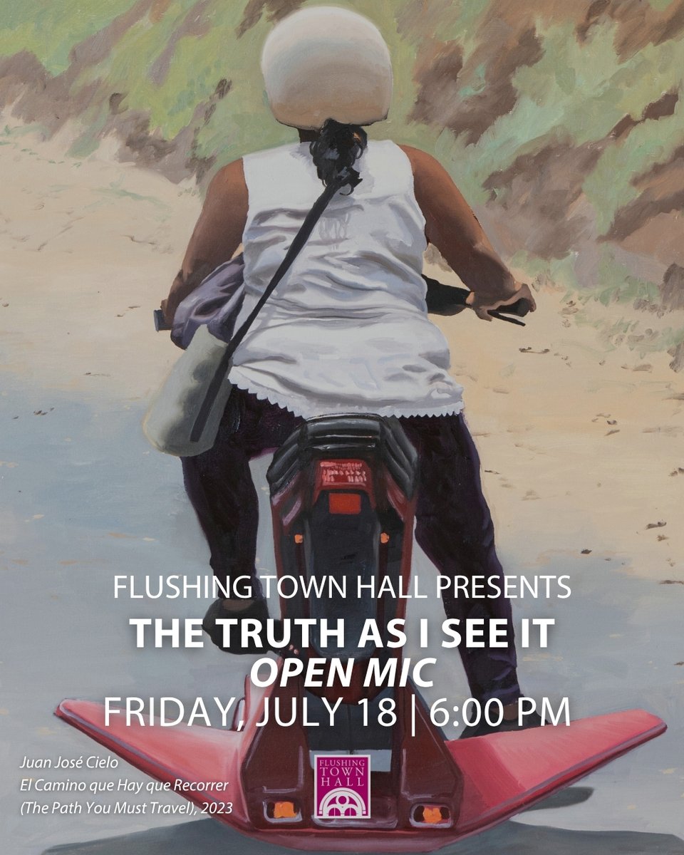 Join us for an open mic inspired by The Truth As I See It—exploring themes like protest, queerness, immigration &amp; more. Hosted by Zachary Frater &amp; Eliel Lucero. Speak your truth.

RSVP Here:
form.jotform.com/251815926014152