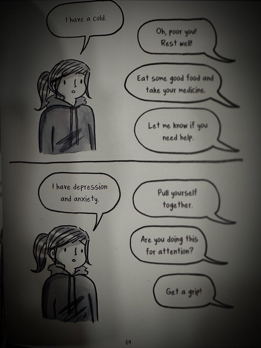 MDreamDesignFan's tweet image. THIS- this is one of the best examples of what the stigma looks like

“Everything is ok” by Debbie Tung

#everythingisok #stopthestigma #MentalHealthAdvocate