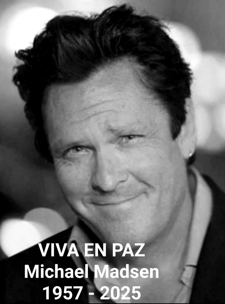 JPRockabilly's tweet photo. Fallece el Actor Estadounidense "Michael Madsen" a los 67 años de edad originario de Chicago, Illinois.
Fue encontrado sin vida por la mañana en su casa de Malibú en Los Angeles dónde aparentemente fue víctima de un paro cardíaco.
#MichaelMadsen
#ActordeCulto
#Incanzable https://t.co/PbCSFZoSso