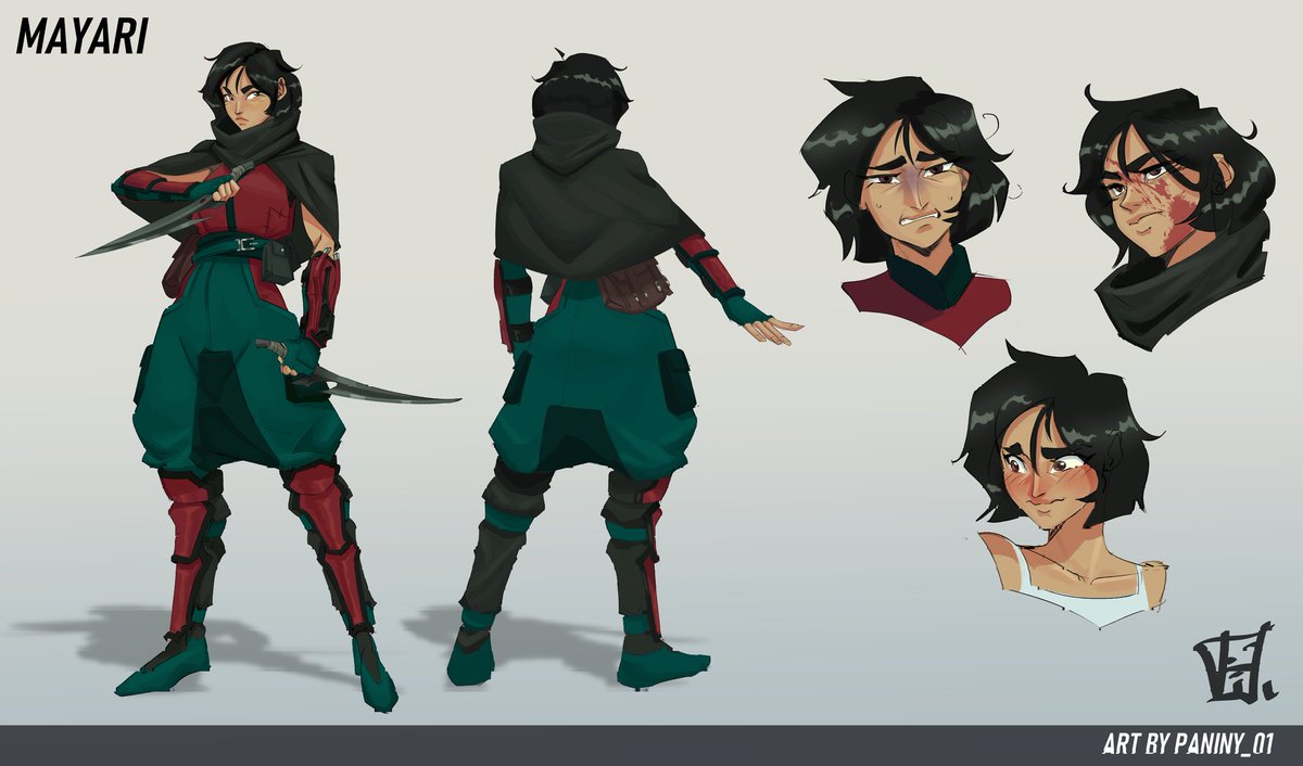 Character sheet commission