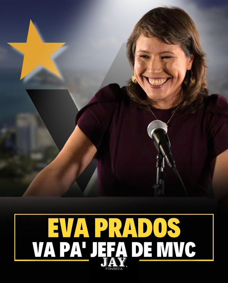 🗳️ Eva Prados anunció su candidatura para liderar el MVC junto al psicólogo y líder comunitario Reggie Smith como subcoordinador general.

👥 Prados resaltó la urgencia de reorganizar y fortalecer al Movimiento para enfrentar los retos sociales, políticos y económicos del país,
