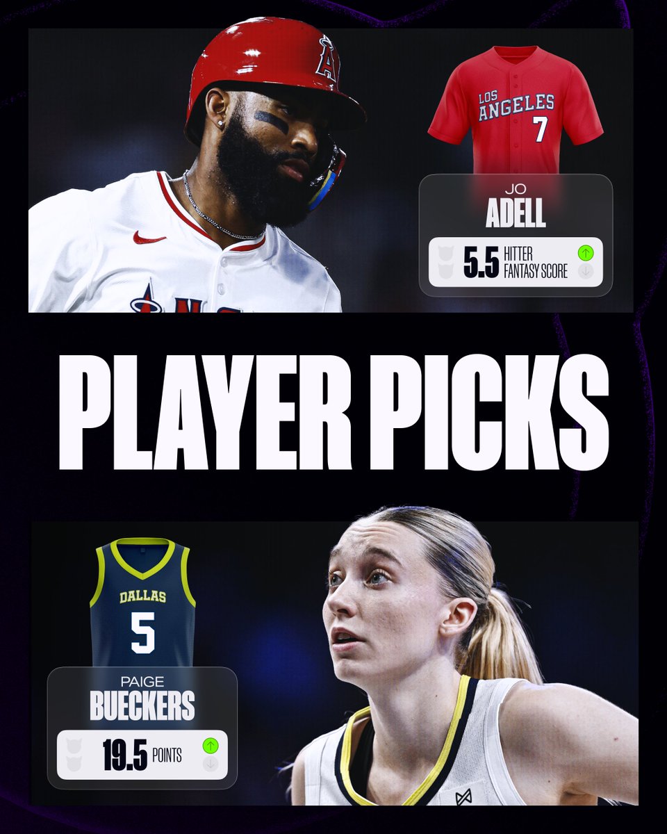MLB vs WNBA Popular Picks 🔥

Which player is bringing green to your lineup? 🤑