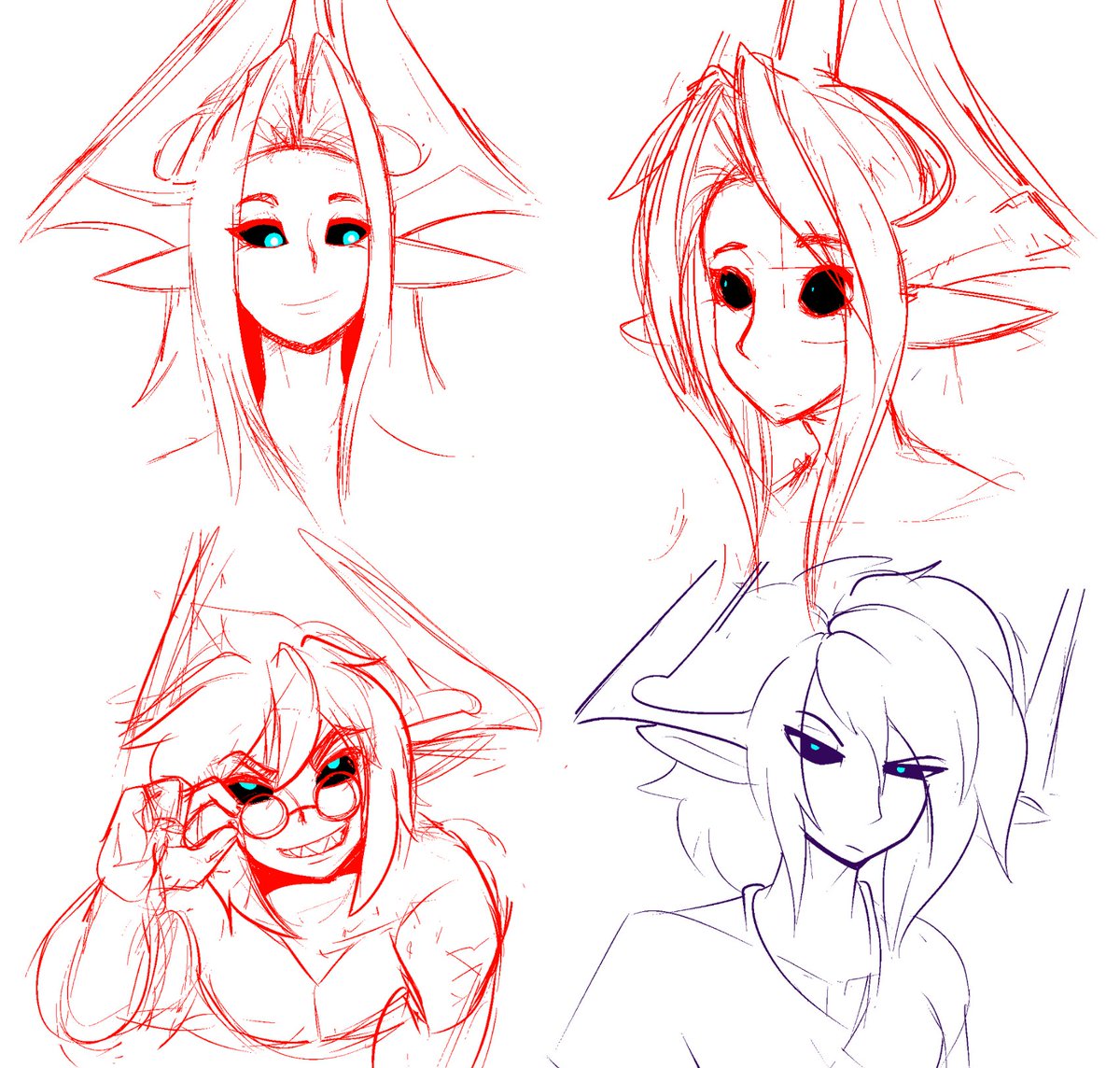 Some more practice doodles