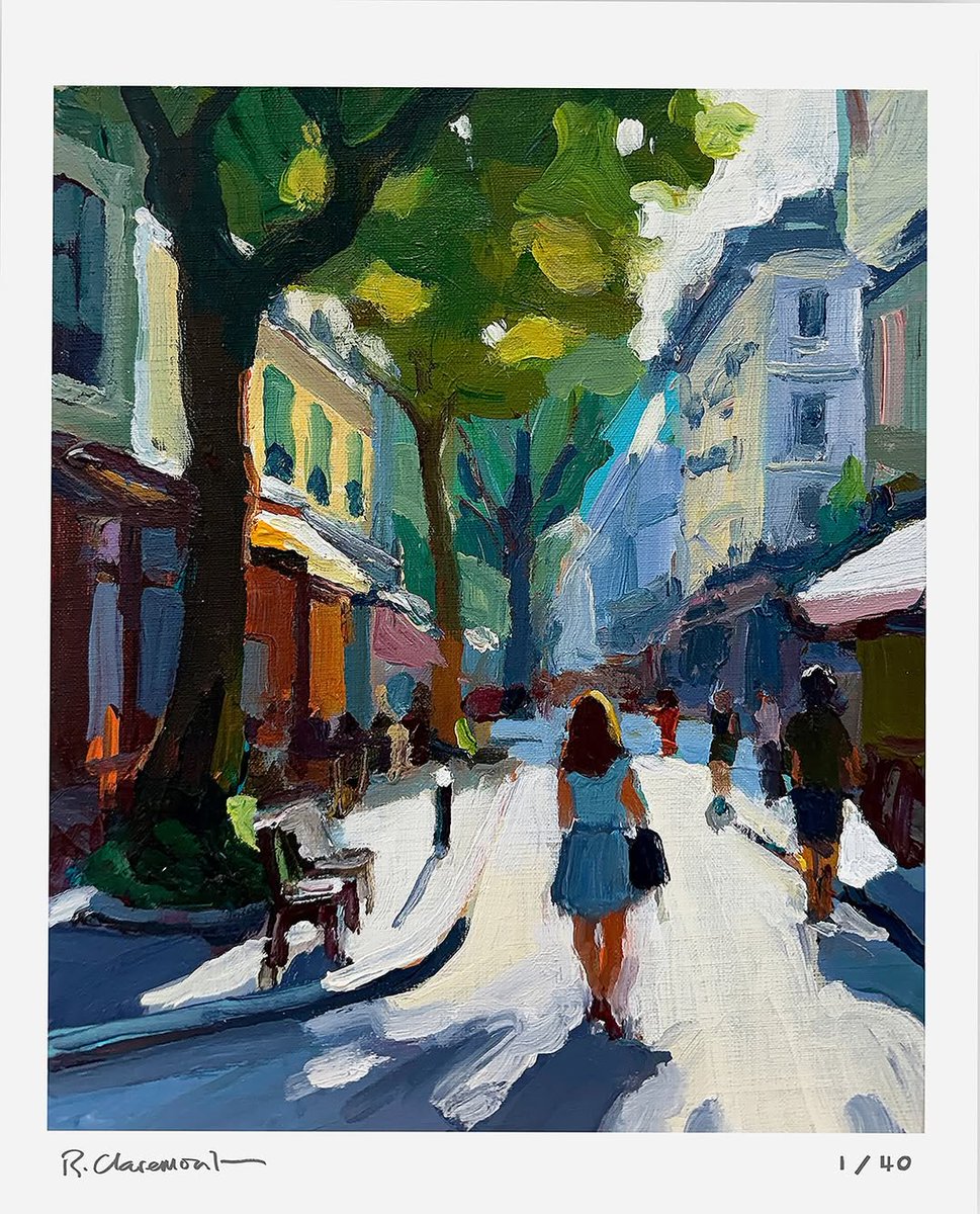 RClaremont's tweet image. They’re here! 🥐🎨 Paris in Three Moods print drop is now live. These three scenes capture Paris in all its shifting light— sun on the Seine, rain in the 7th, and that golden afternoon glow.
Available for 4 days only—no reprints once sold out.
⬆️ Link in bio to collect⬆️
