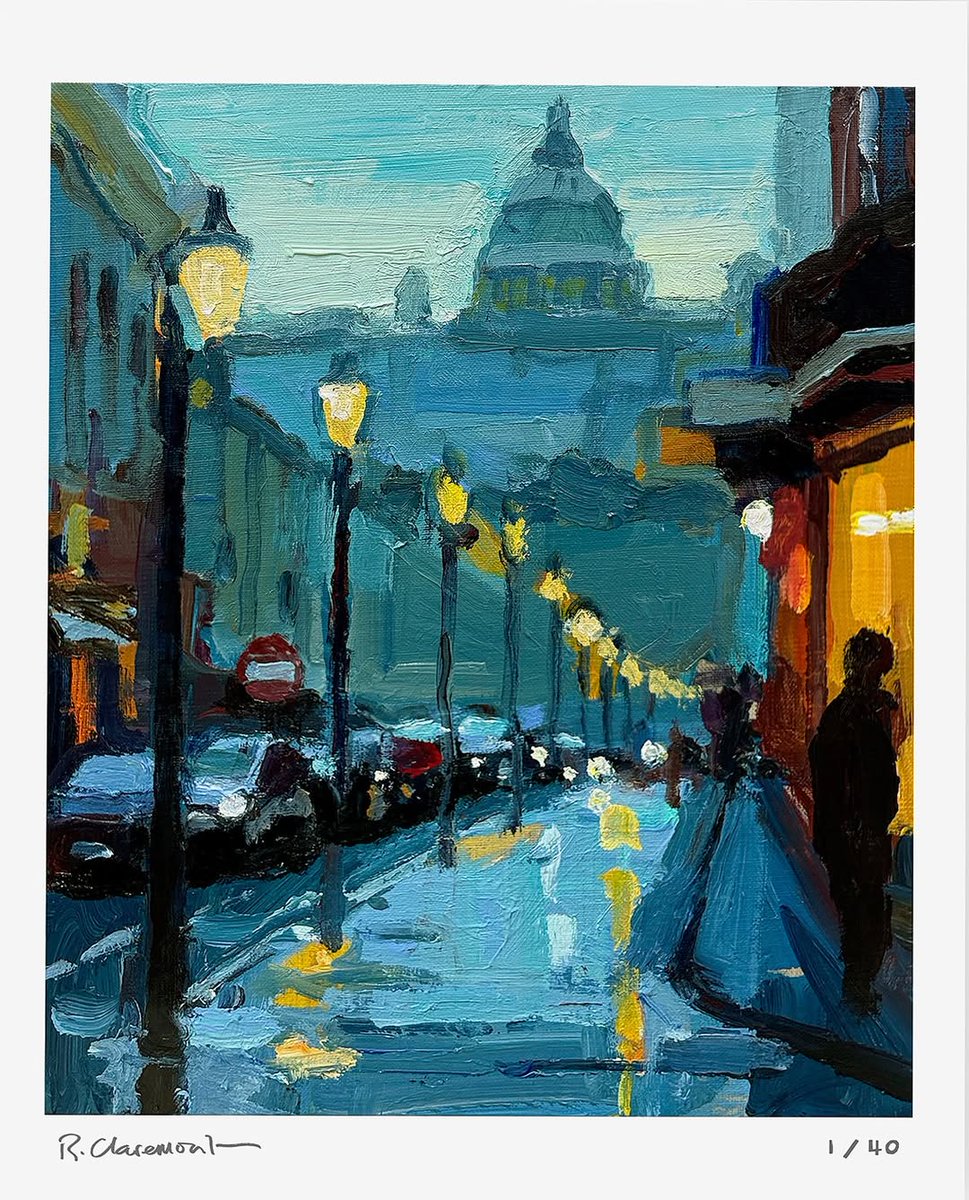 RClaremont's tweet image. They’re here! 🥐🎨 Paris in Three Moods print drop is now live. These three scenes capture Paris in all its shifting light— sun on the Seine, rain in the 7th, and that golden afternoon glow.
Available for 4 days only—no reprints once sold out.
⬆️ Link in bio to collect⬆️