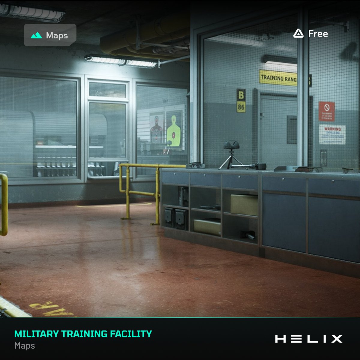 🛡️ Underground Military Training Facility

A massive, modular military environment built for cinematic tension and tactical RP. Developed by Dekogon Studios, this AAA-quality pack delivers everything needed to build believable underground installations.

📦 Licensed to HELIX by