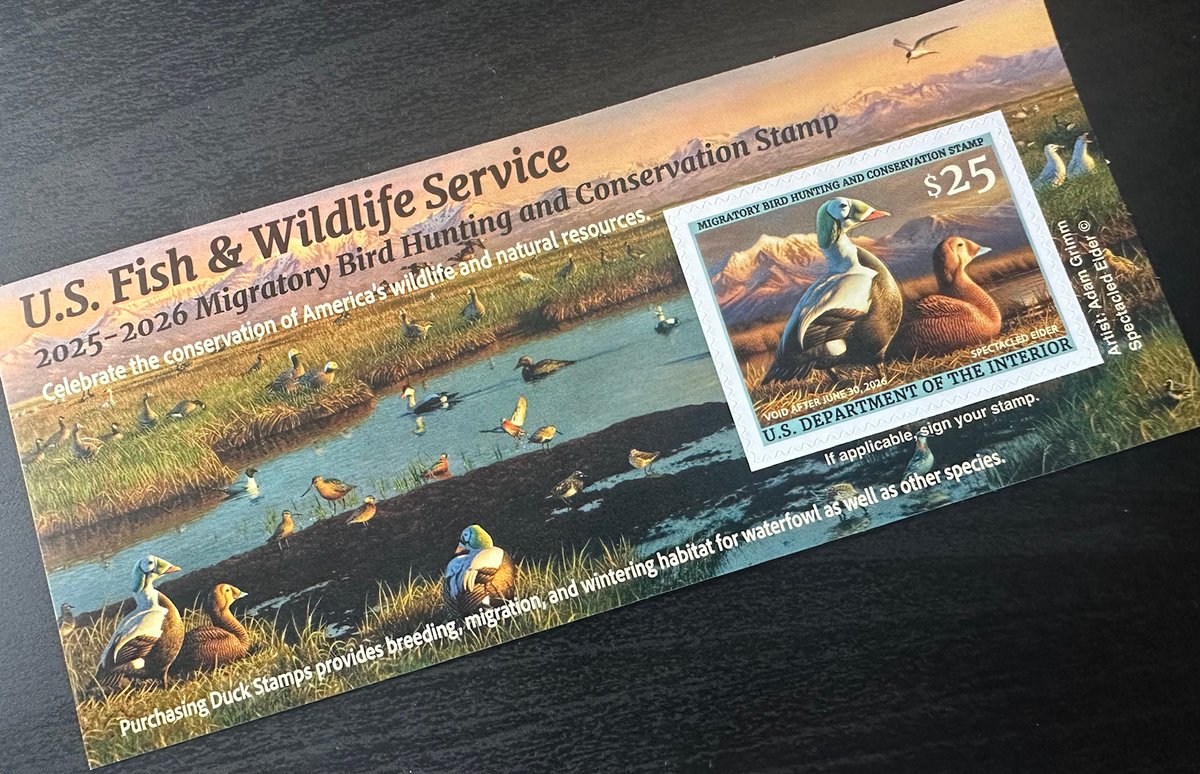 jackwbruce's tweet photo. @USFWS Got mine today. For the birds! https://t.co/Shrz7WwInC