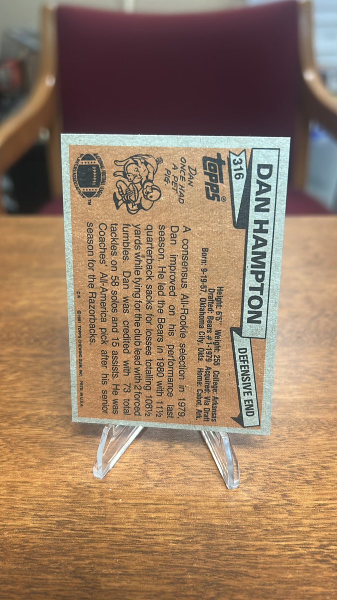 Very crisp Hampton rookie! $10