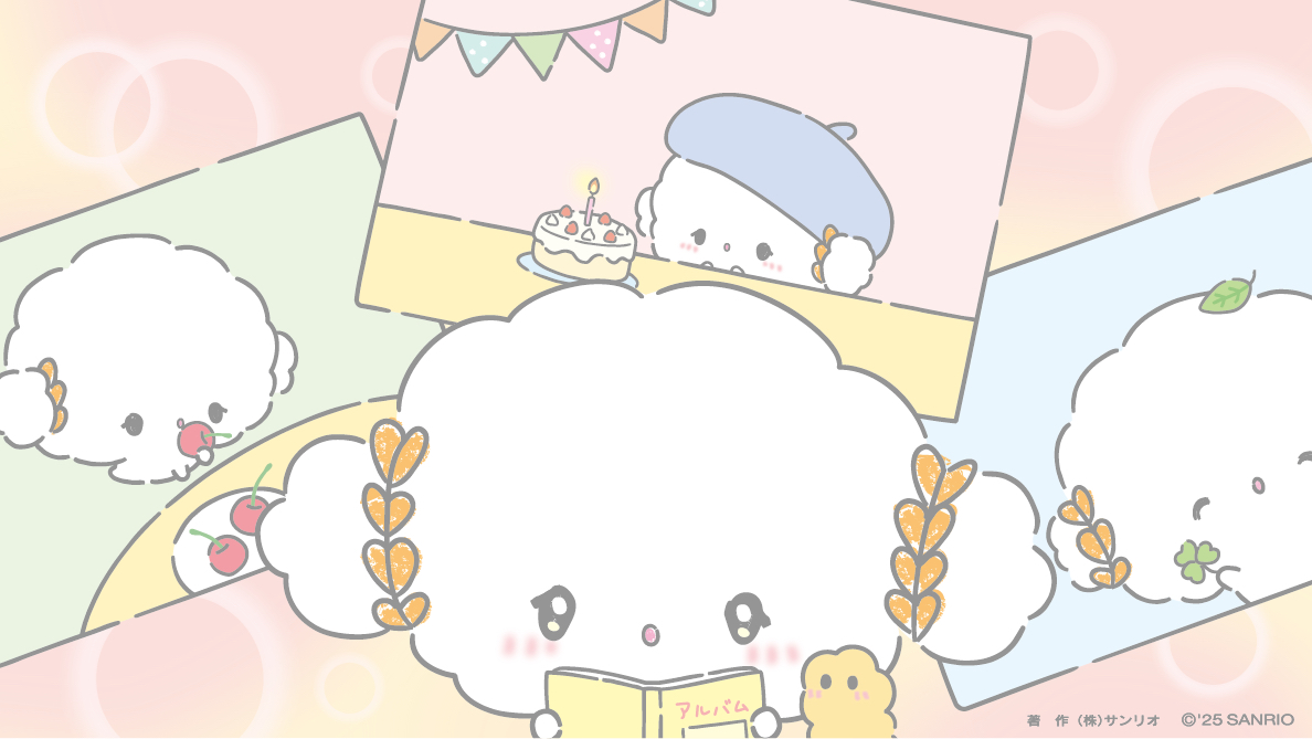 cogimyun_sanrio's tweet image. むかしのアルバムをみつけたみゅん・・
ちいさいとき、おじいちゃんがこぎみゅんのこと お祝いしてくれたんだみゅん・・
#こぎみゅん #こぎみゅんのスイーツパーティ