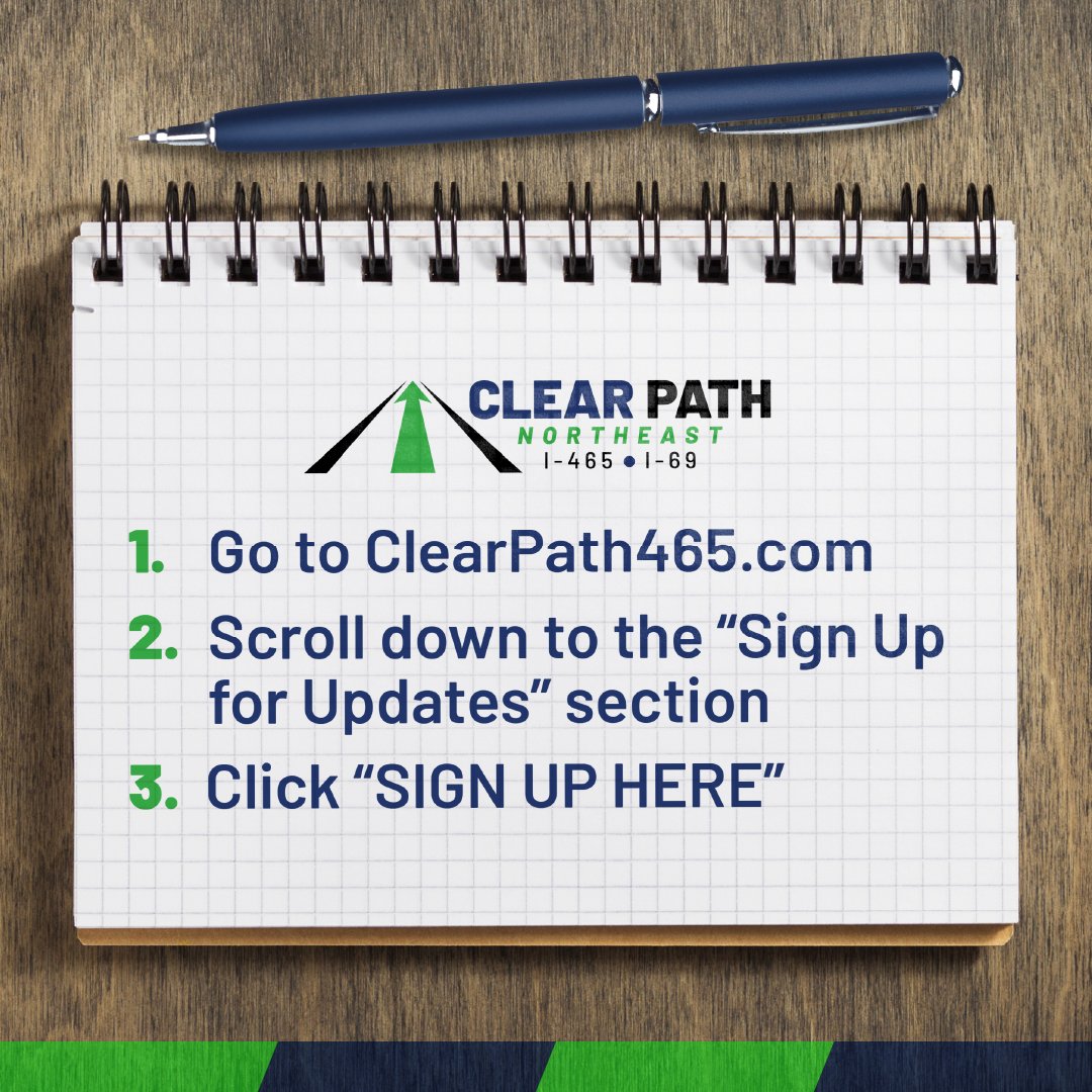 ClearPath465's tweet image. Make sure you have the most up-to-date traffic news by visiting ClearPath465.com or following us here!