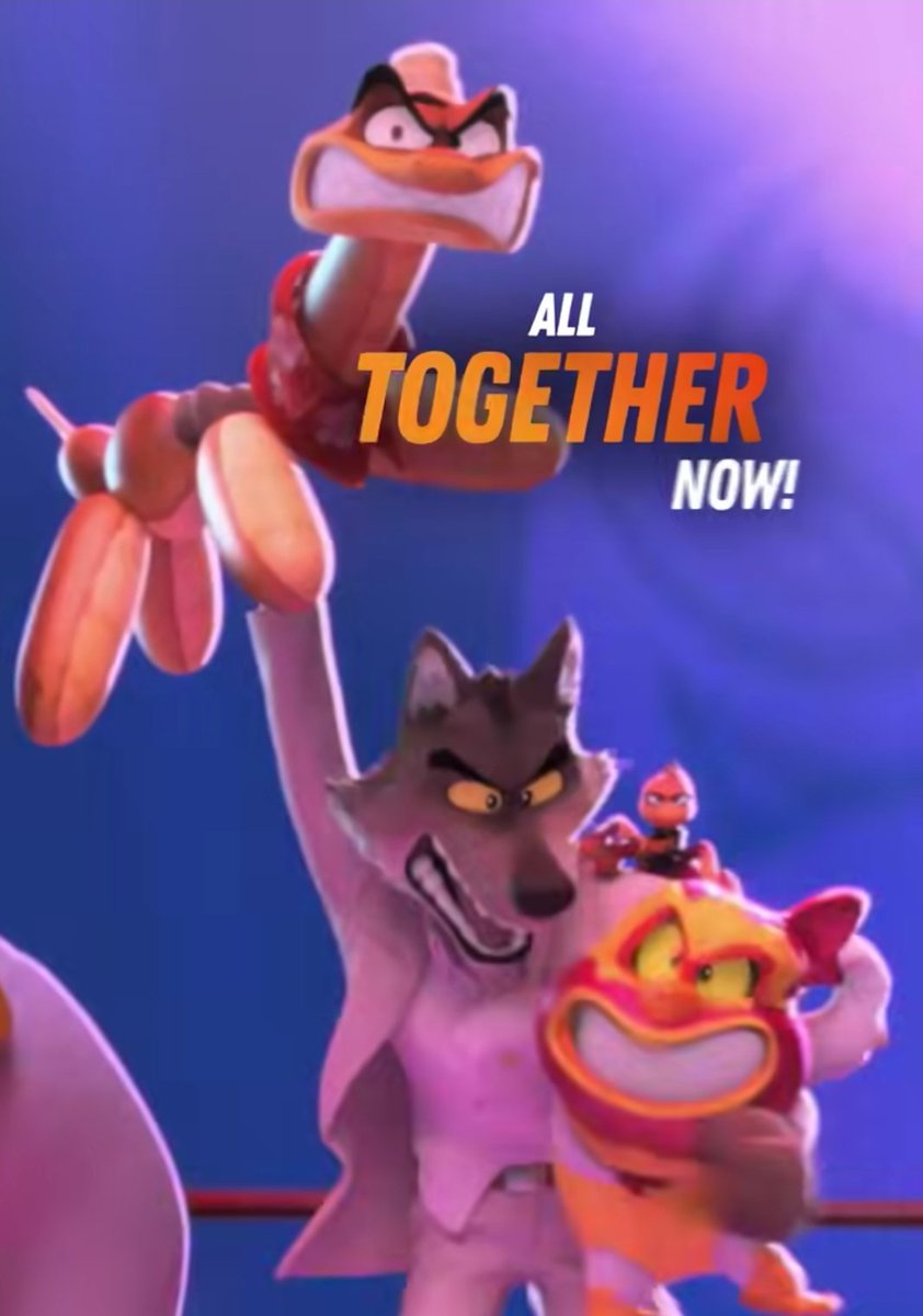 Snake as a balloon animal was not something i was expecting from the new movie 👀