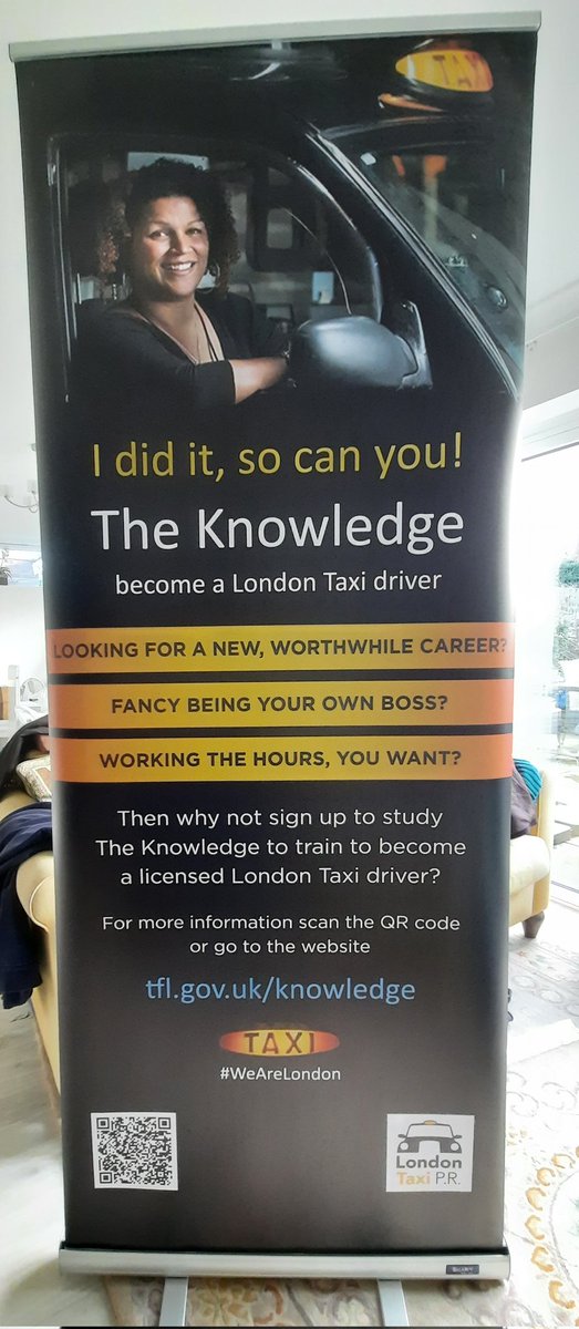 We roll on again tomorrow, with another job fair to promote the Knowledge and the profession as a potential career in Essex. 
<a href="/londontaxi_pr/">LondonTaxiPR</a> always moving forward. 
Not talking, doing. 
#TheKnowledge