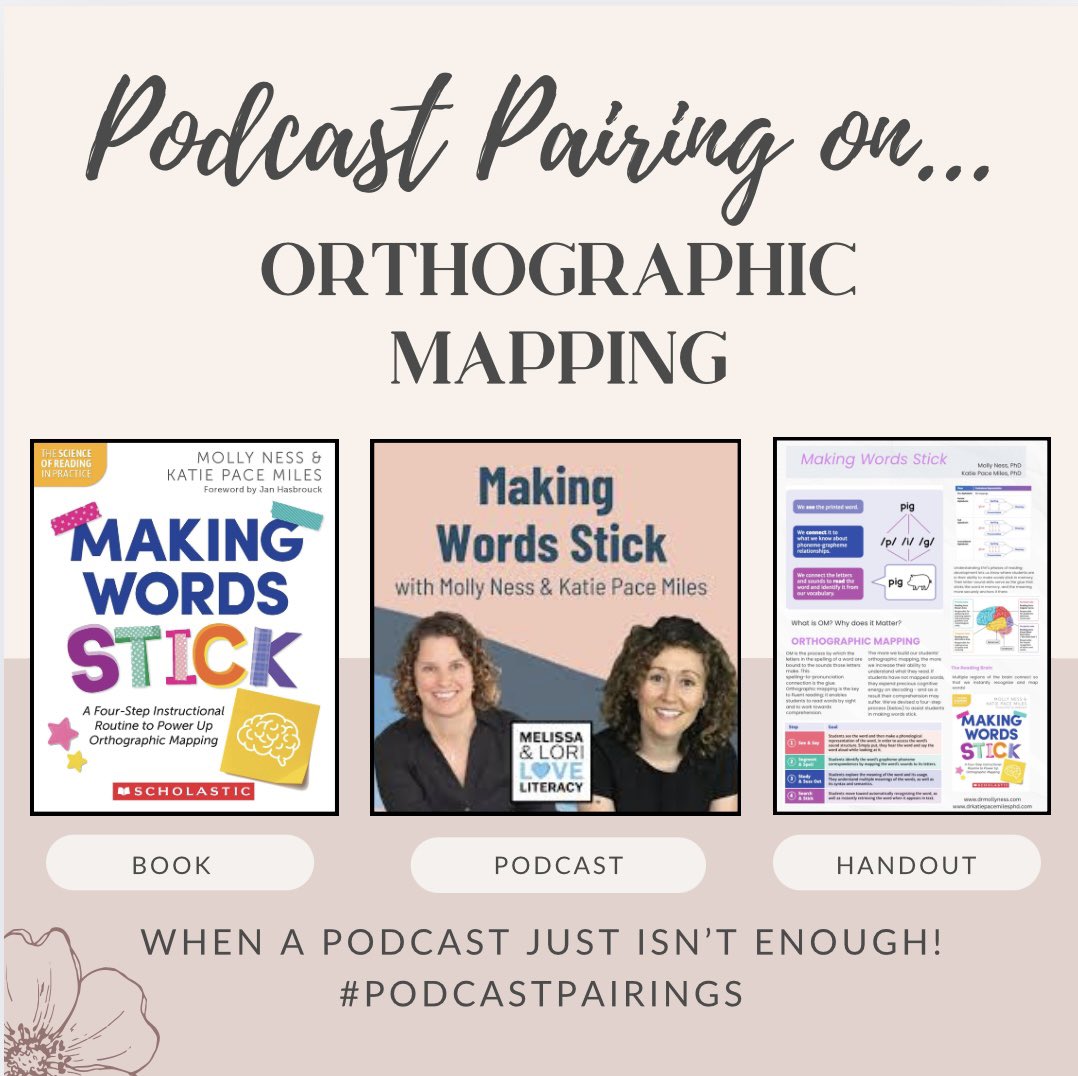 Mme Lockhart (@mmelockhartldsb) on Twitter photo When a podcast just isn’t enough…
🎧 podcasts.apple.com/ca/podcast/mel…
📘 education.scholastic.ca/en/97815461764…
📝 3454910.fs1.hubspotusercontent-na1.net/hubfs/3454910/… #PodcastPairings #MakingWordsStick #OrthographicMapping <a href="/drmollyness/">Molly Ness / End Book Deserts</a> When a podcast just isn’t enough…
🎧 podcasts.apple.com/ca/podcast/mel…
📘 education.scholastic.ca/en/97815461764…
📝 3454910.fs1.hubspotusercontent-na1.net/hubfs/3454910/… #PodcastPairings #MakingWordsStick #OrthographicMapping <a href="/drmollyness/">Molly Ness / End Book Deserts</a>
