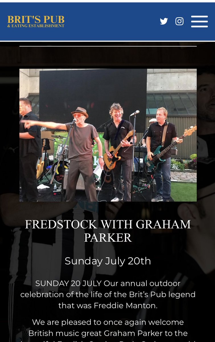 Fredstock at Brits Pub, Minneapolis Sunday 20th!
I’m on at 5pm followed by the Belfast Cowboys at 7pm.
Free! 😎