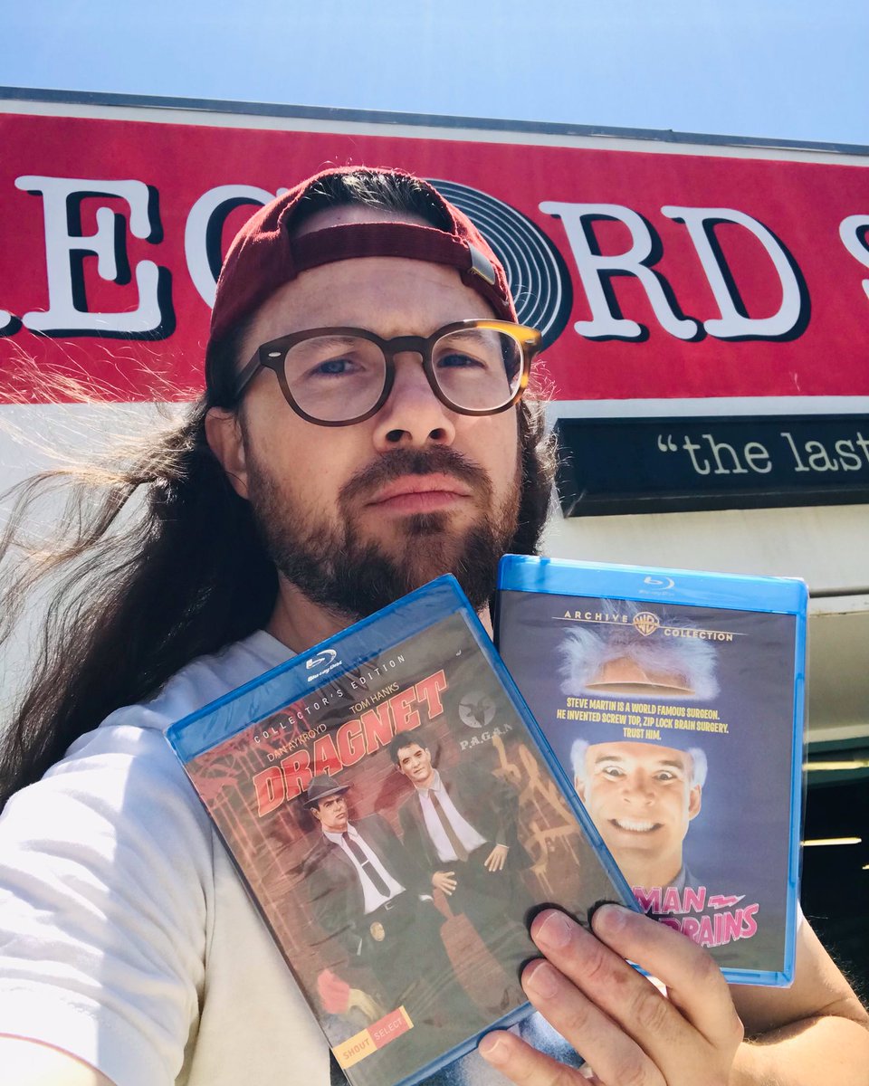 Scored two of the finest American films. #Dragnet #TheManWithTwoBrains #RecordSurplus