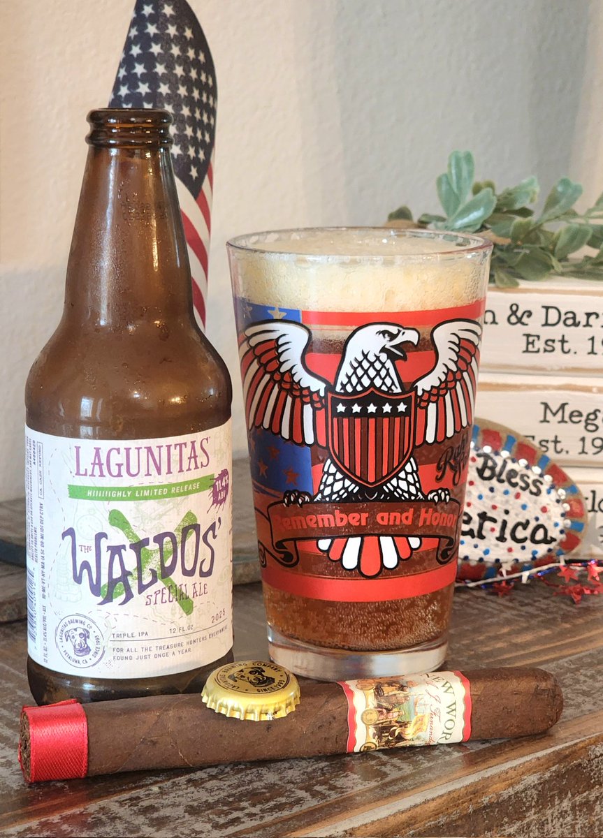 Darrin Everitt (@dre_go_fish) on Twitter photo Kicking the #4thofjuly weekend with a fantastic #craftbeer & #cigar.
Hey, <a href="/JohanBBT/">Johan</a>, <a href="/abuddyofmine/">A Buddy of Mine</a> <a href="/ephoustonbill/">EPHoustonBill</a>, and <a href="/badhopper/">Jason Hopper</a> look what I finally found in Fl., <a href="/lagunitasbeer/">LAGUNITAS BREWING CO</a> WALDOS 2025! πΊπ Kicking the #4thofjuly weekend with a fantastic #craftbeer & #cigar.
Hey, <a href="/JohanBBT/">Johan</a>, <a href="/abuddyofmine/">A Buddy of Mine</a> <a href="/ephoustonbill/">EPHoustonBill</a>, and <a href="/badhopper/">Jason Hopper</a> look what I finally found in Fl., <a href="/lagunitasbeer/">LAGUNITAS BREWING CO</a> WALDOS 2025! πΊπ