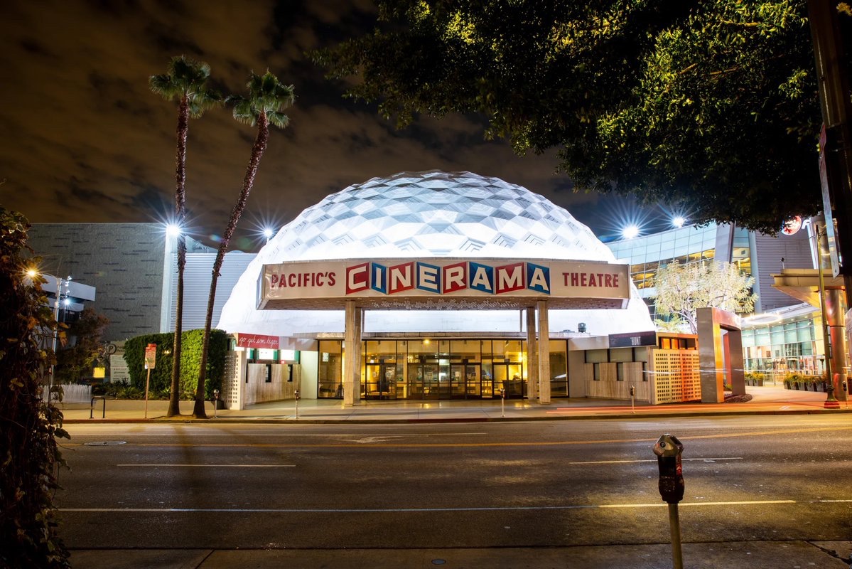 VHSDVDBLURAY4K's tweet photo. Cinerama Dome and Arclight Hollywood are planning to tentatively Reopen in 2026 https://t.co/i4P1JB9tq6